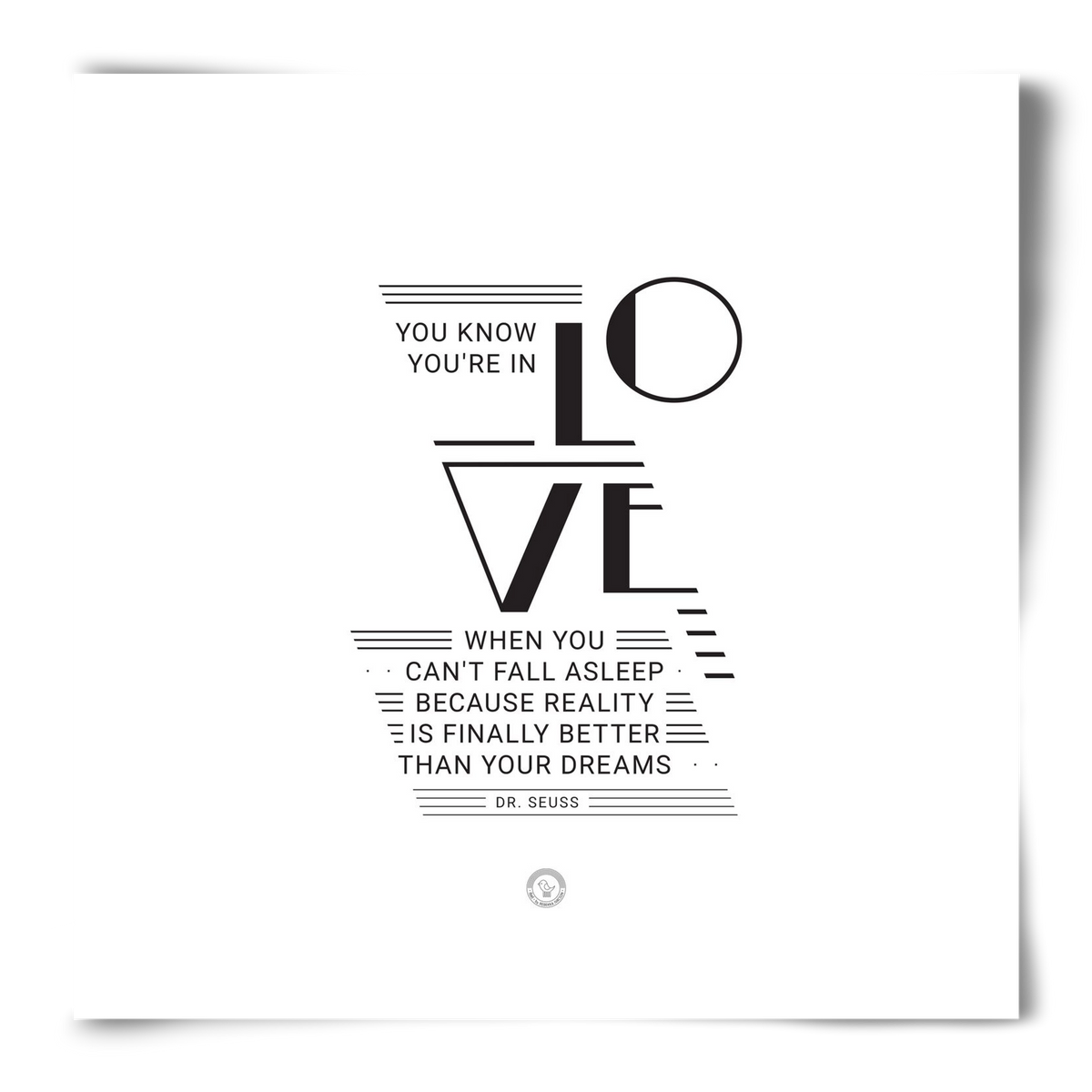 Love, 50x50 cm, Keret nélkül