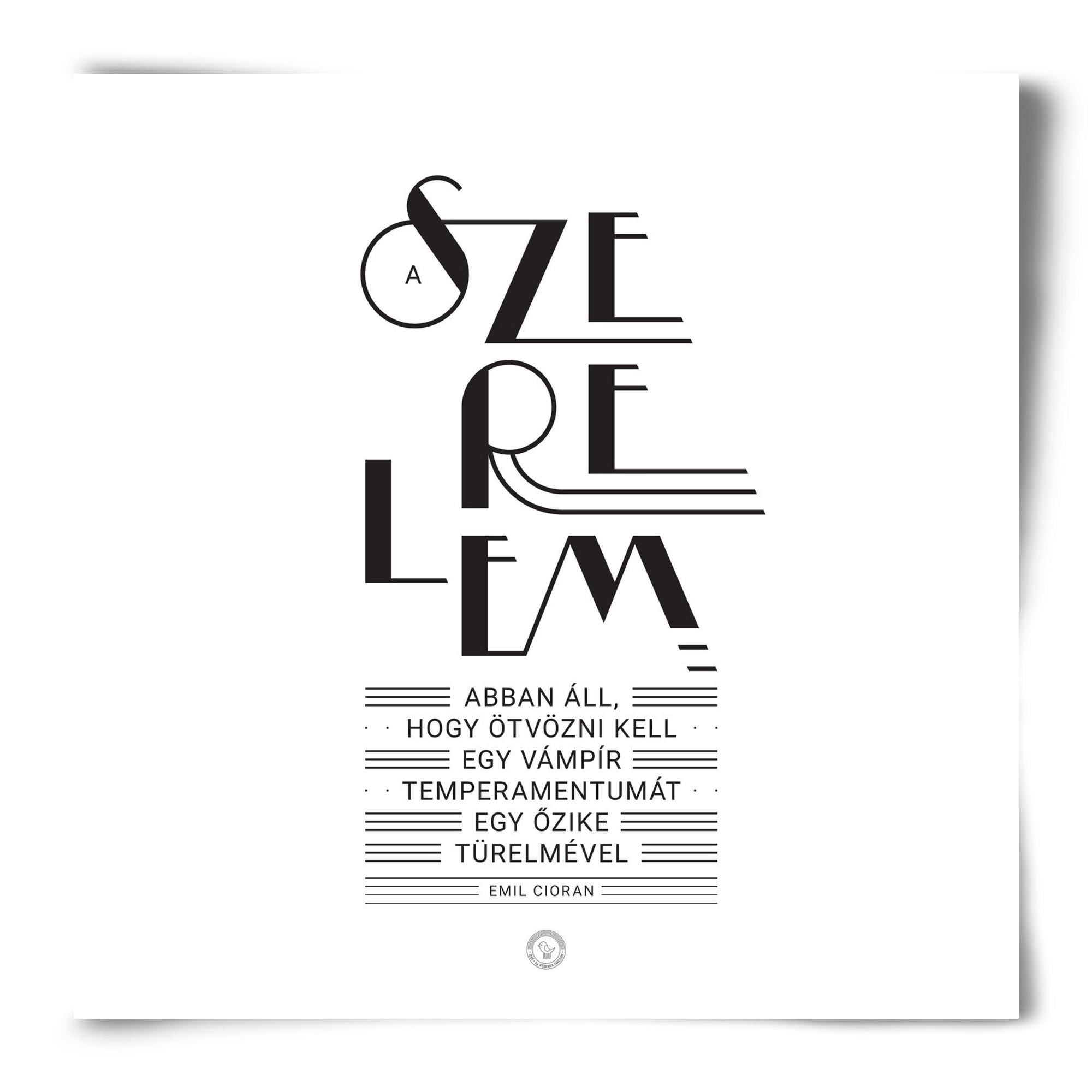 Szerelem, 50x50 cm, Keret nélkül