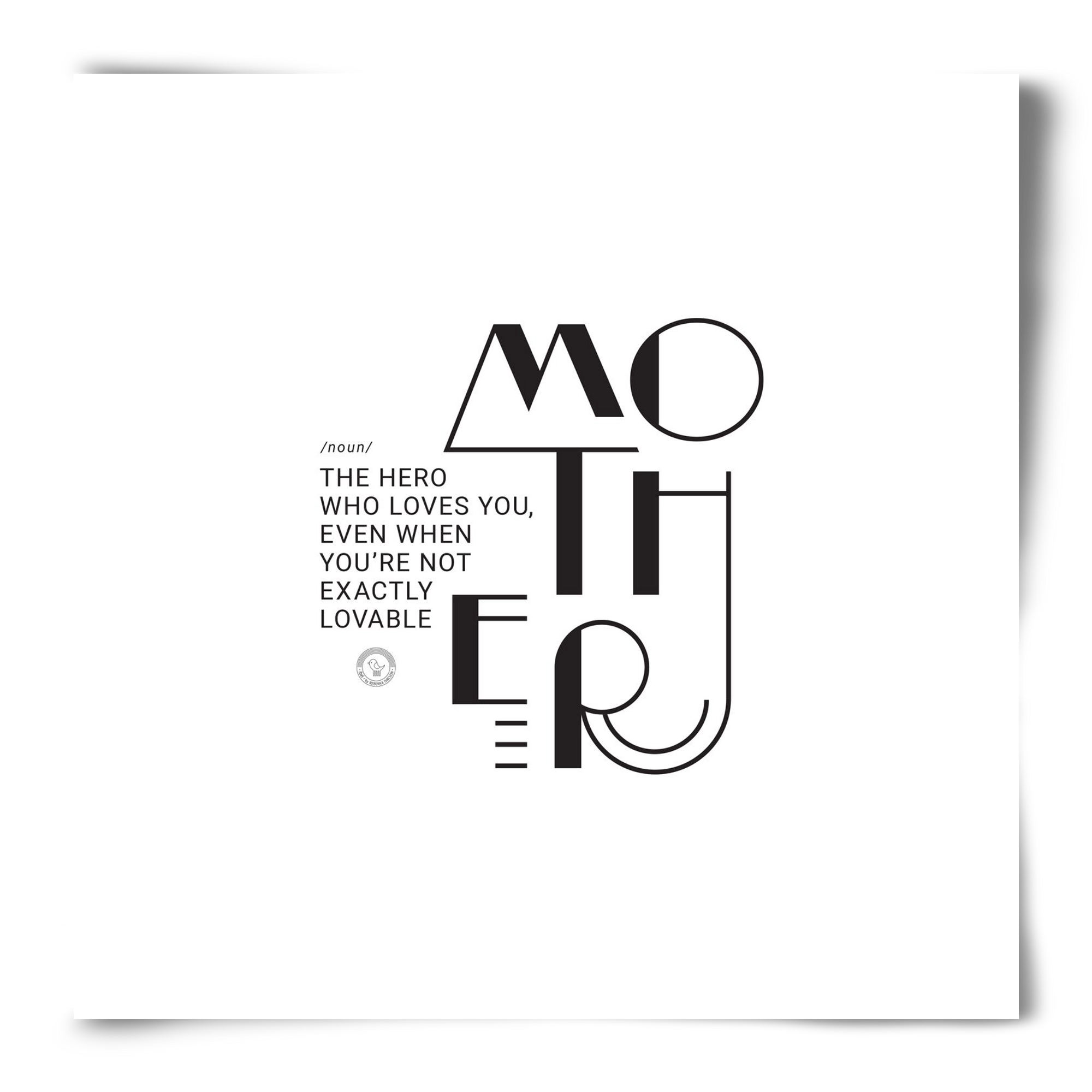 Mother_01, 50x50 cm, Keret nélkül