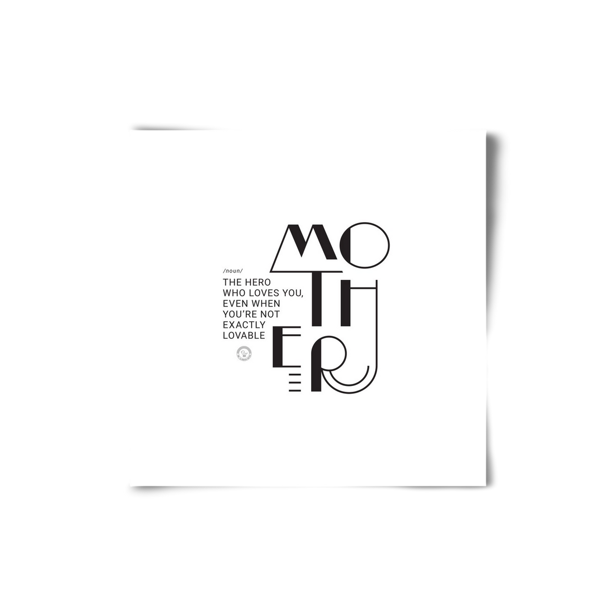 Mother_01, 20x20 cm, Keret nélkül