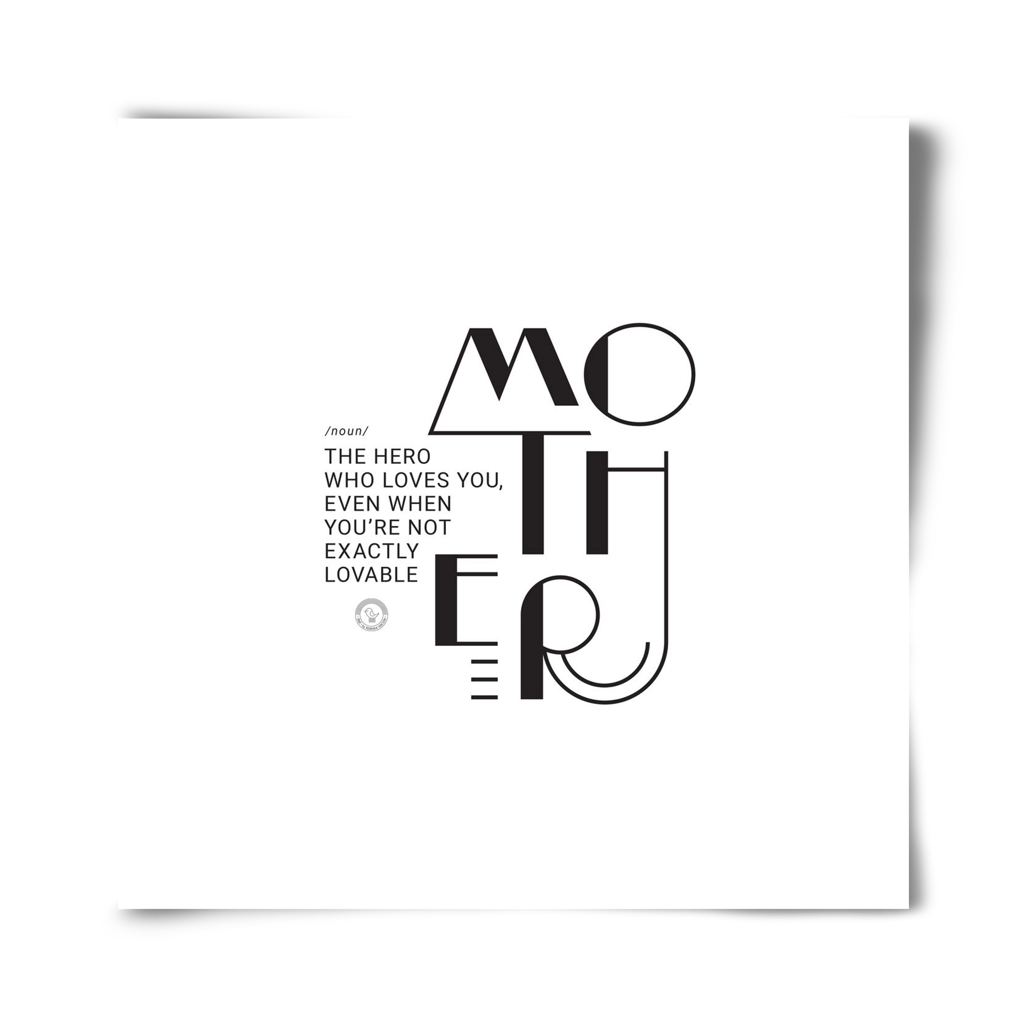 Mother_01, 40x40 cm, Keret nélkül