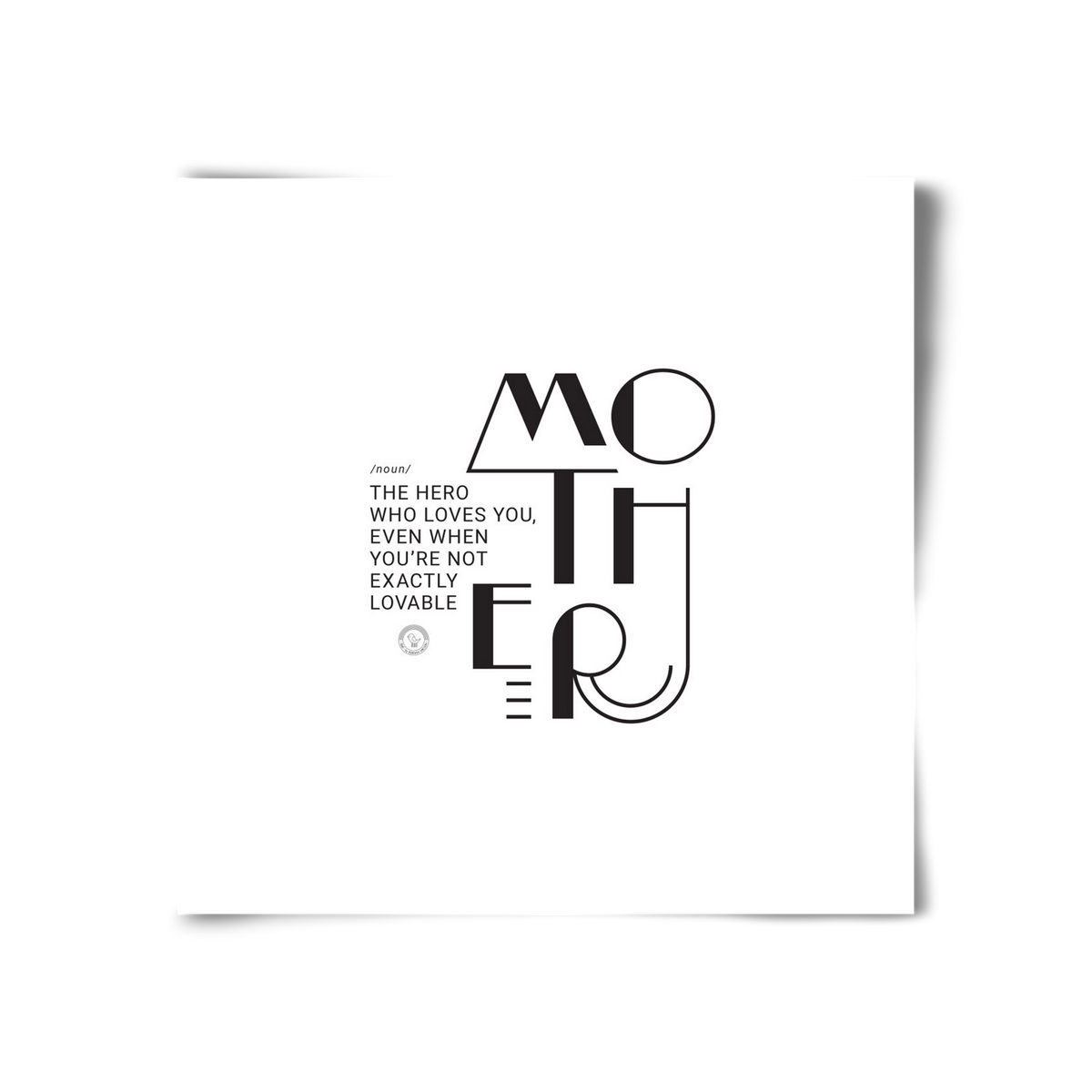 Mother_01, 30x30 cm, Keret nélkül