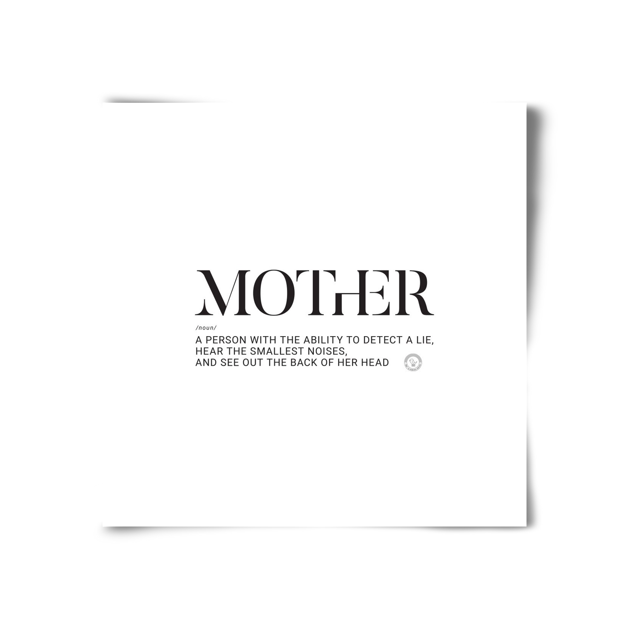 Mother_02, 30x30 cm, Keret nélkül