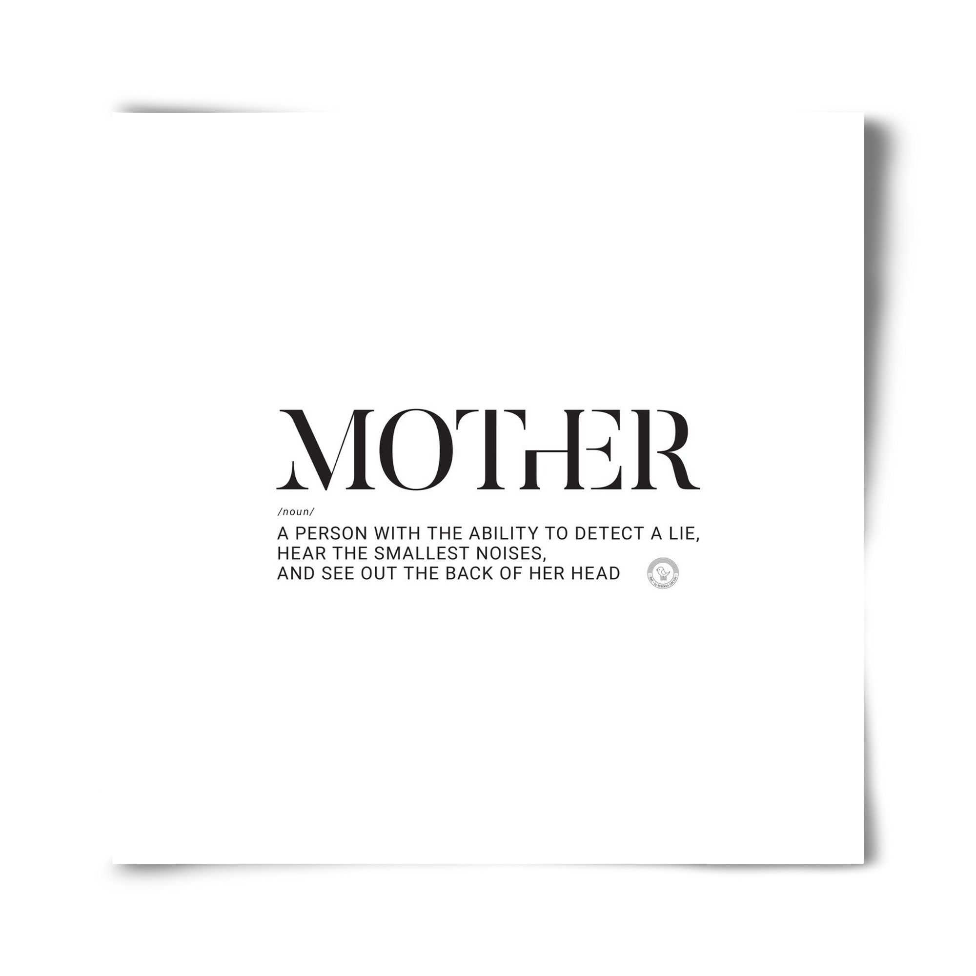 Mother_02, 40x40 cm, Keret nélkül