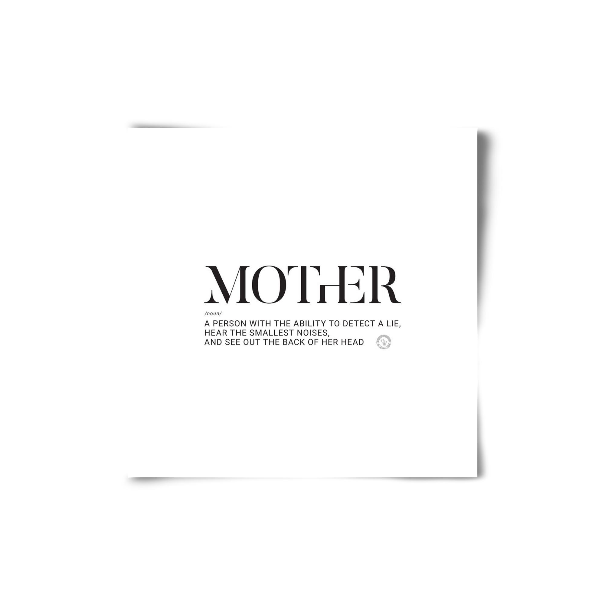 Mother_02, 20x20 cm, Keret nélkül