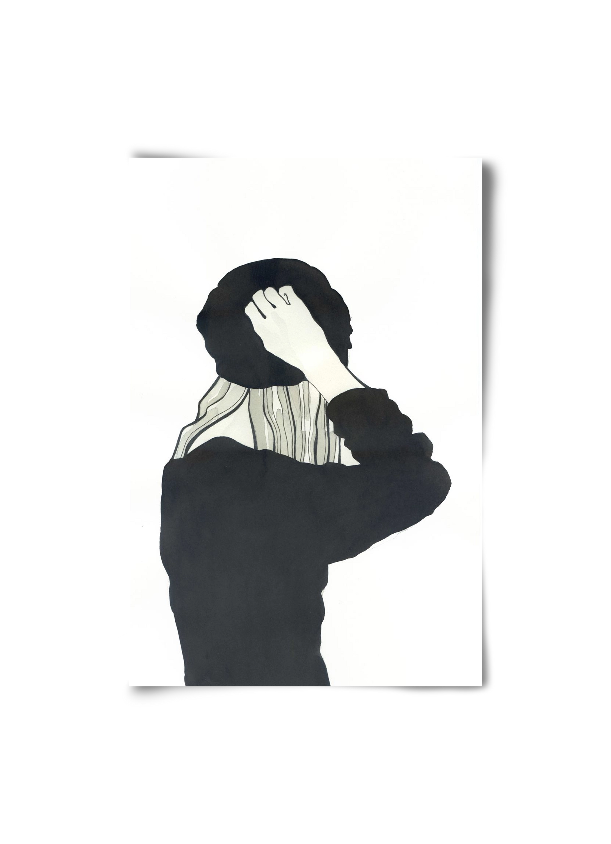 In Black, 20x30 cm, Keret nélkül