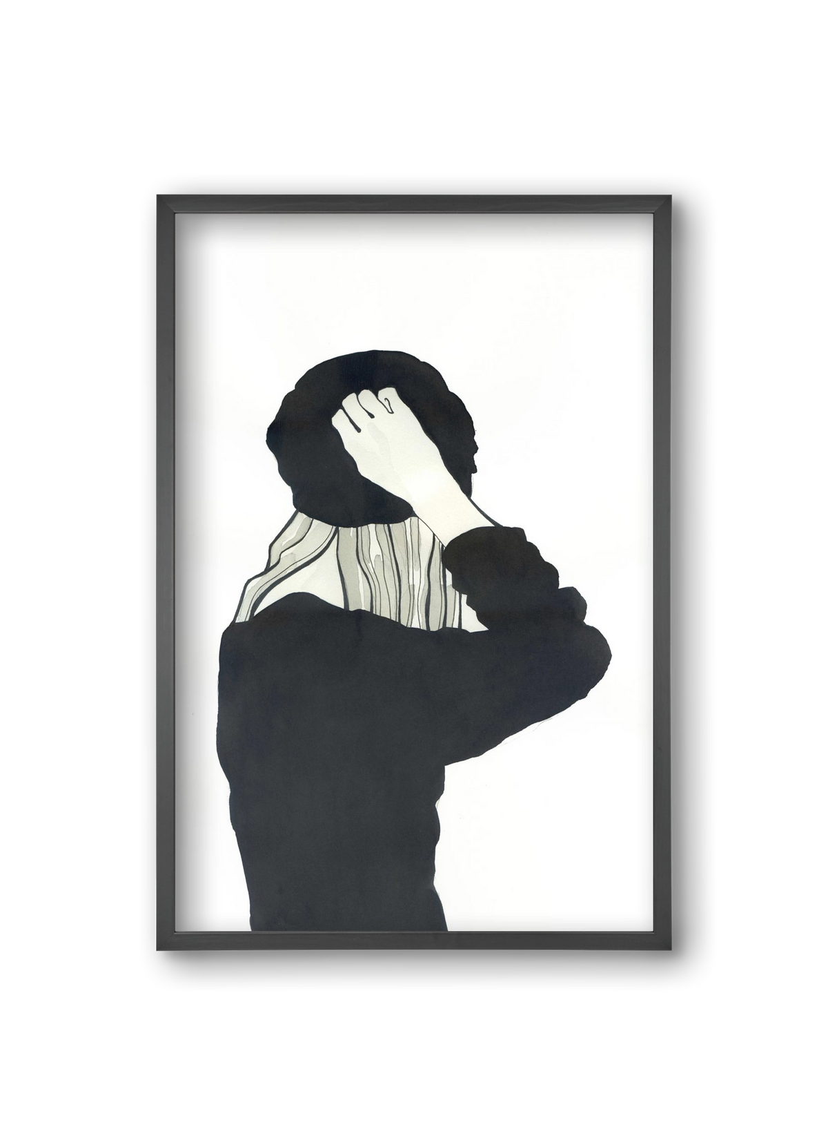 In Black, 20x30 cm (20x30 cm), Fekete keret