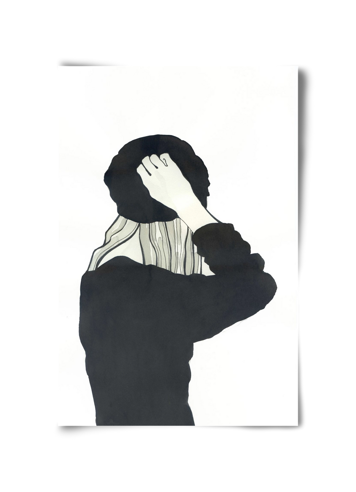 In Black, 30x45 cm, Keret nélkül