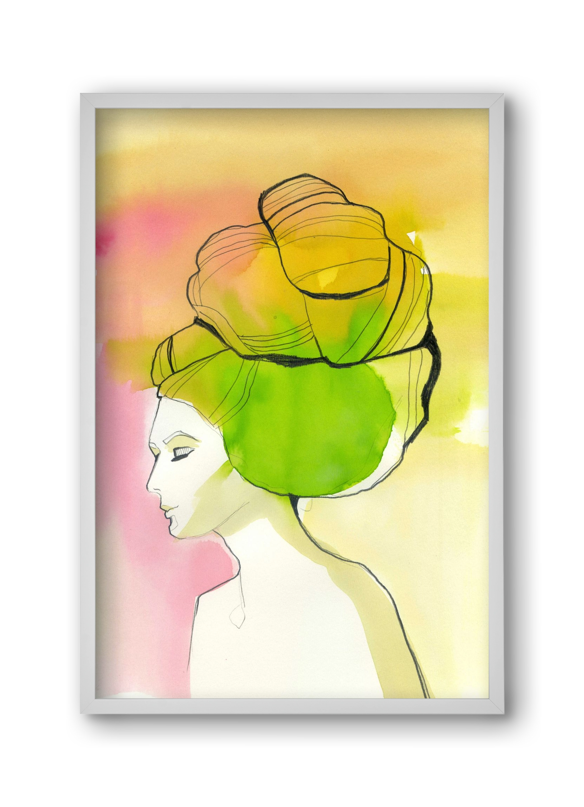 Autumn, 30x45 cm (30x45 cm), Fehér keret