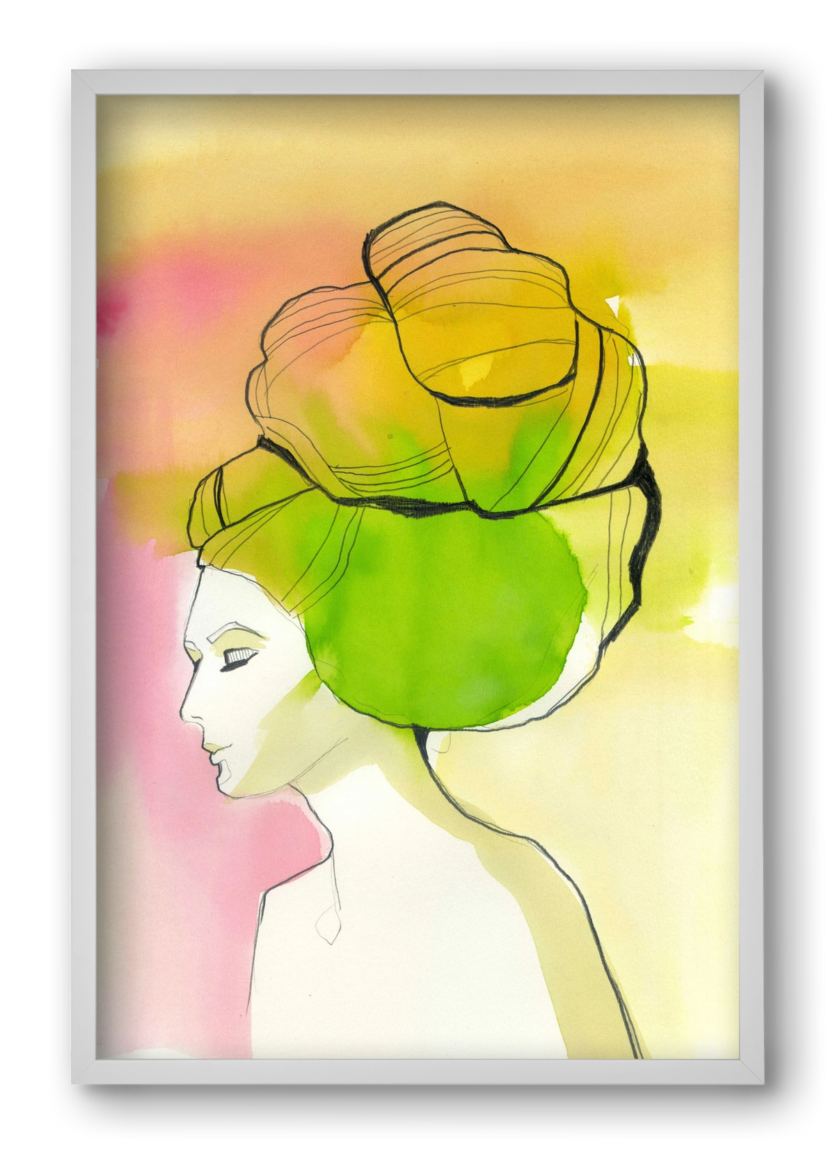 Autumn, 40x60 cm (40x60 cm), Fehér keret