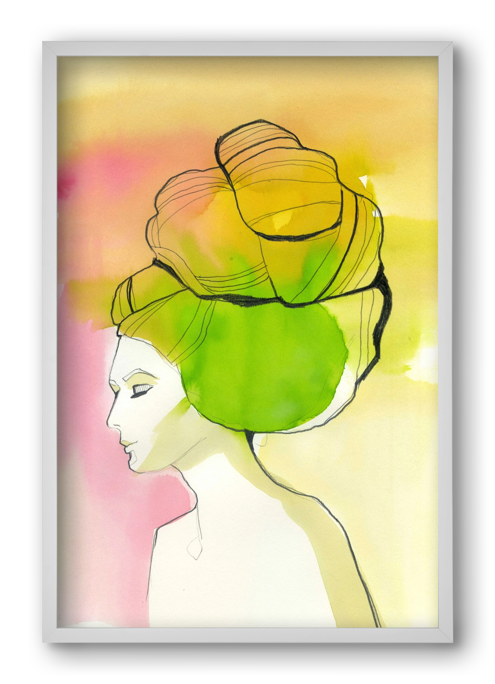 Autumn, 40x60 cm (40x60 cm), Fehér keret