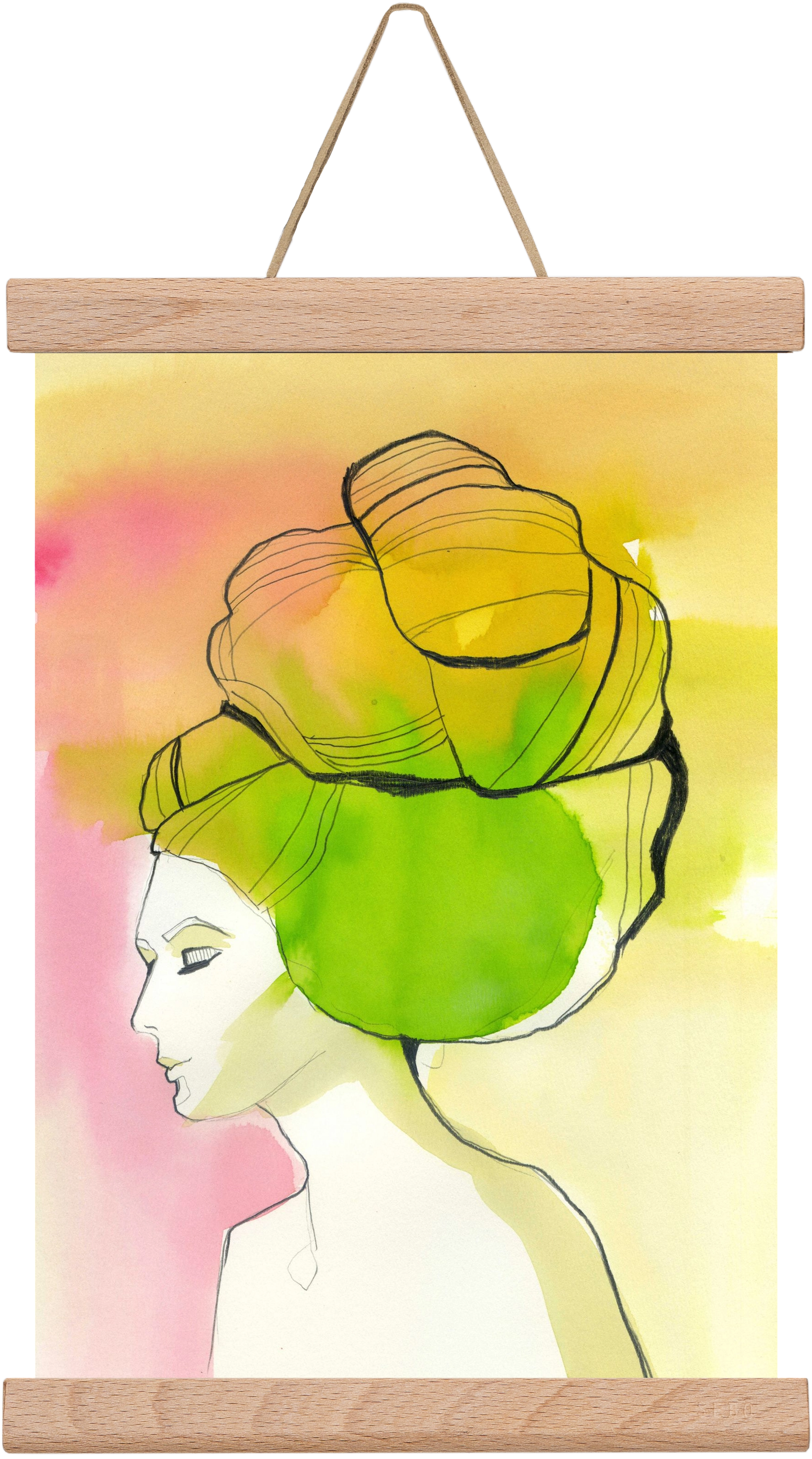 Autumn, 20x30 cm (20x30 cm), Tölgy akasztó