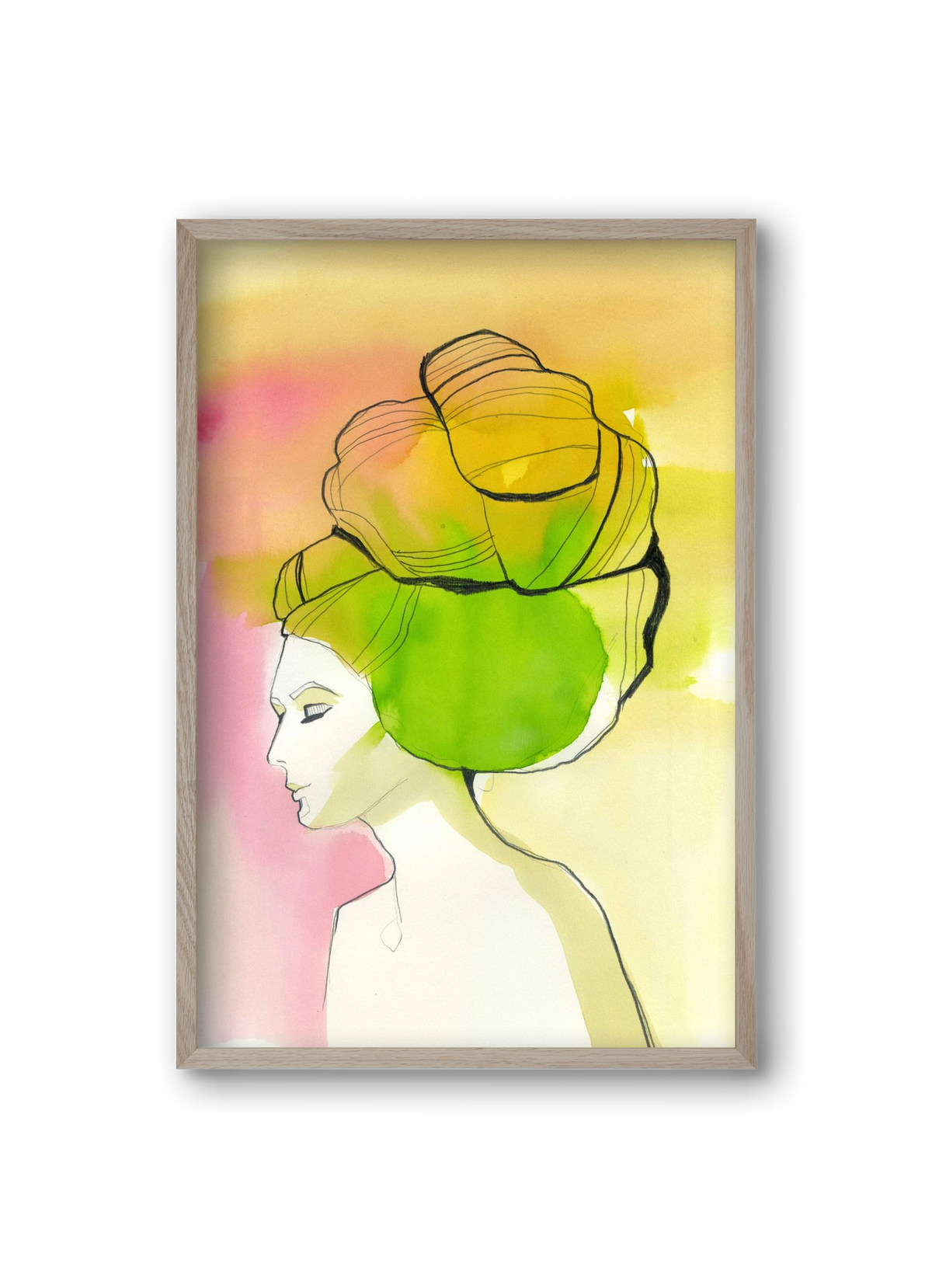 Autumn, 20x30 cm (20x30 cm), Tölgy keret