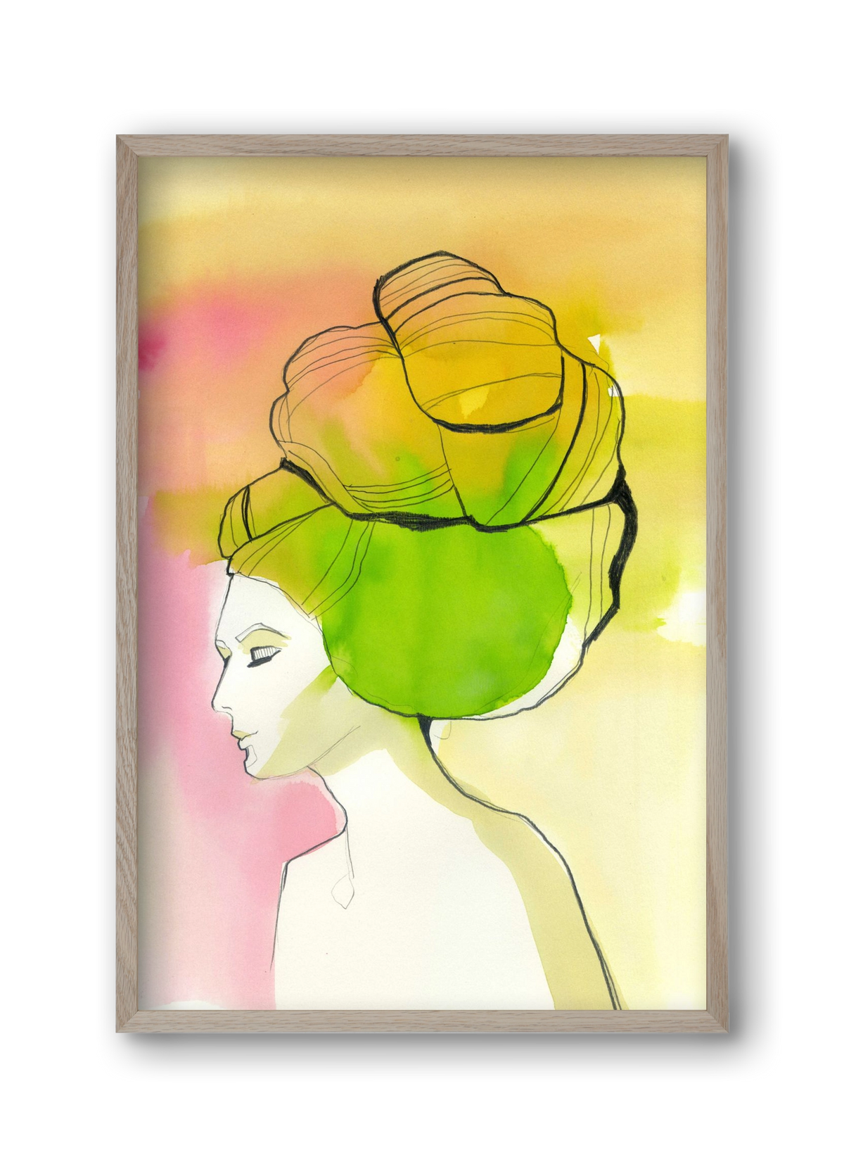 Autumn, 30x45 cm (30x45 cm), Tölgy keret