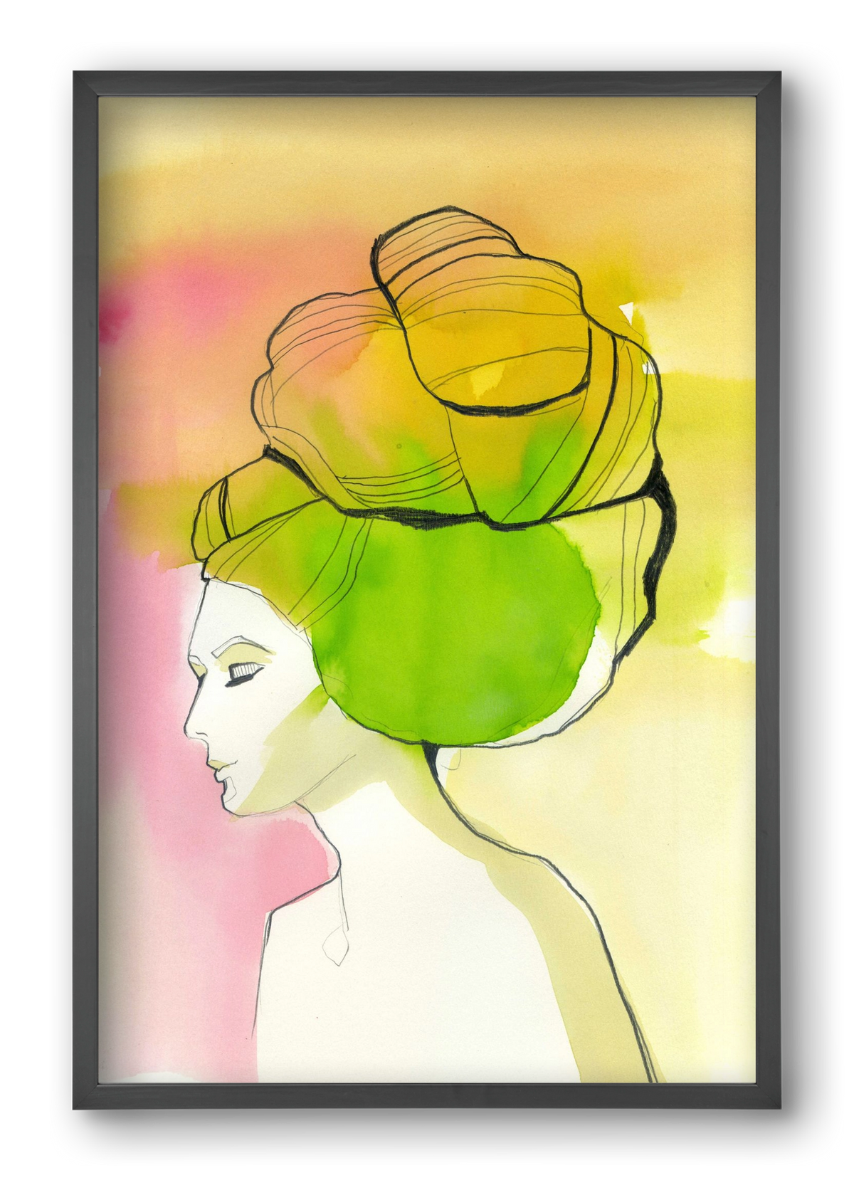 Autumn, 40x60 cm (40x60 cm), Fekete keret