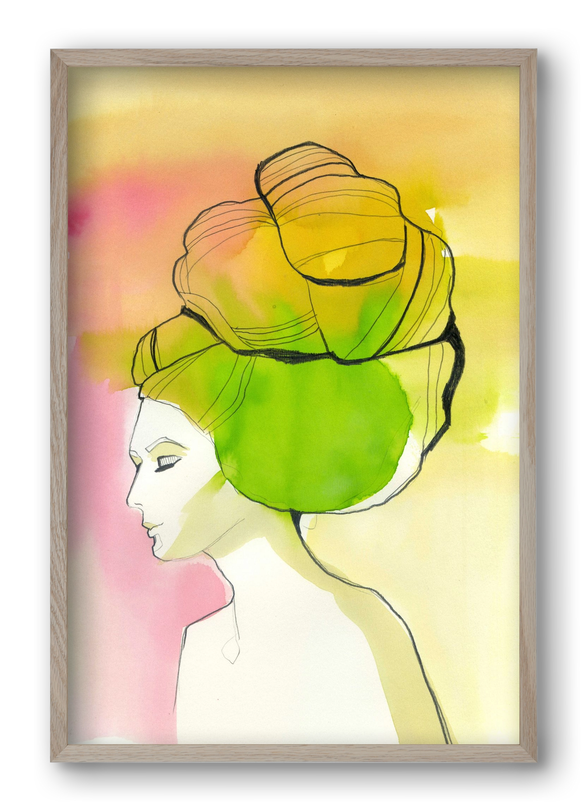 Autumn, 40x60 cm (40x60 cm), Tölgy keret