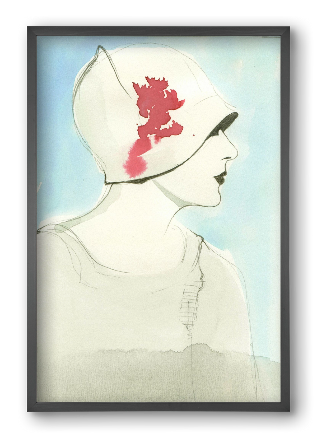 1920s, 40x60 cm (40x60 cm), Fekete keret