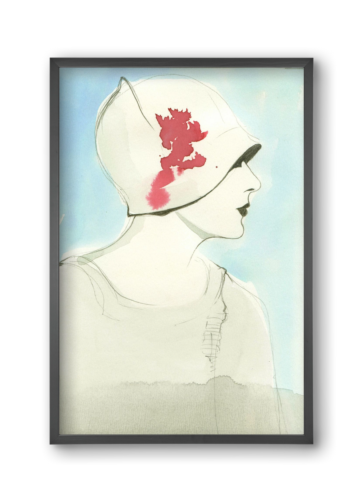 1920s, 30x45 cm (30x45 cm), Fekete keret