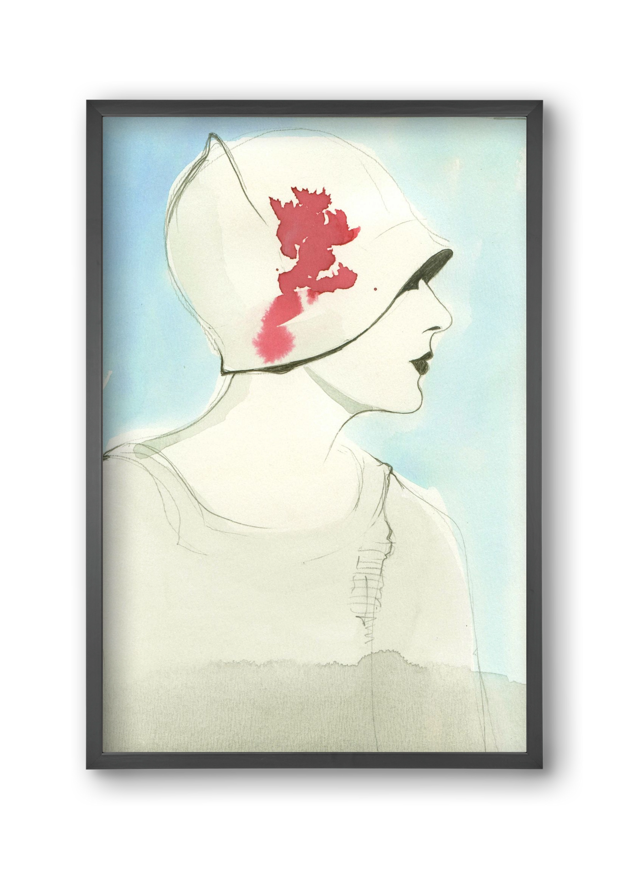 1920s, 30x45 cm (30x45 cm), Fekete keret