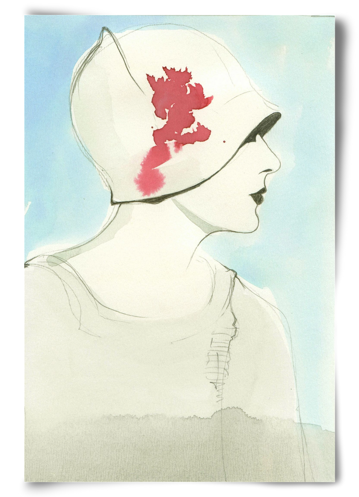 1920s, 60x90 cm, Keret nélkül