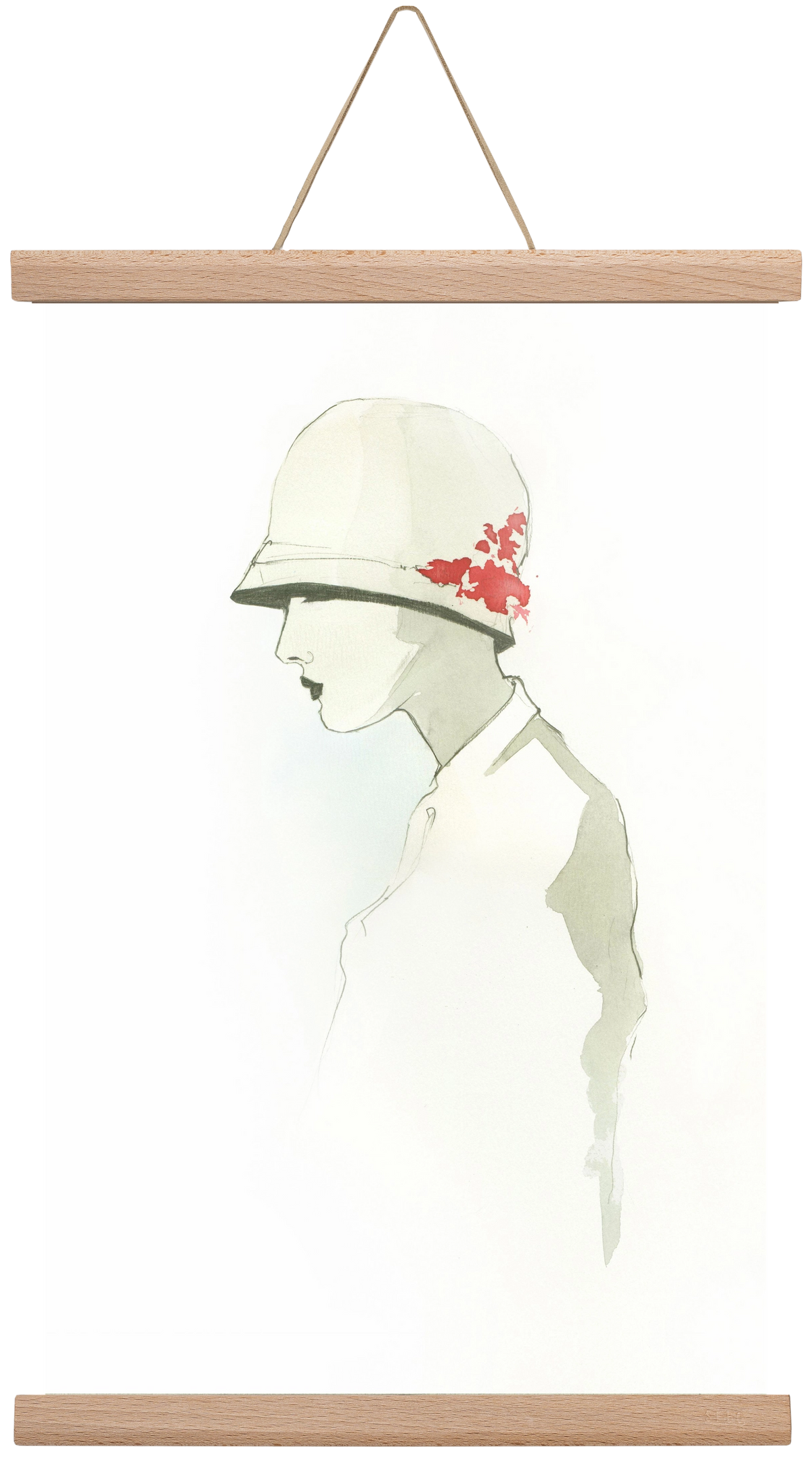 1920s, 30x45 cm (30x45 cm), Tölgy akasztó