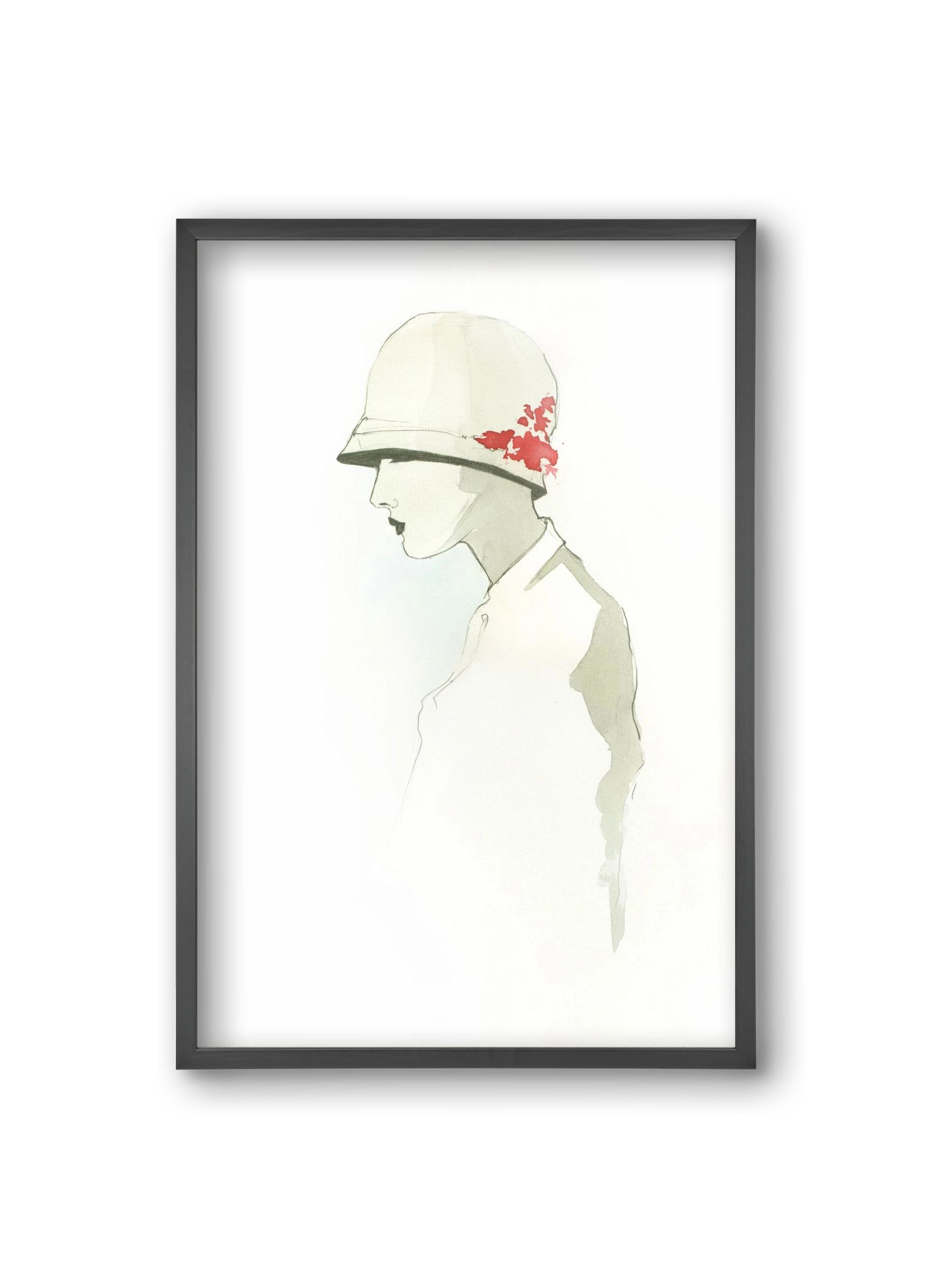 1920s, 20x30 cm (20x30 cm), Fekete keret