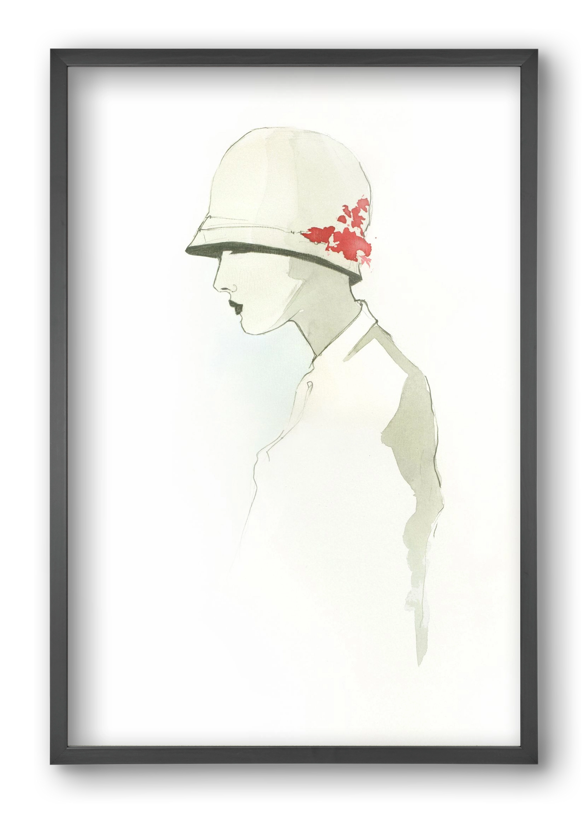 1920s, 40x60 cm (40x60 cm), Fekete keret