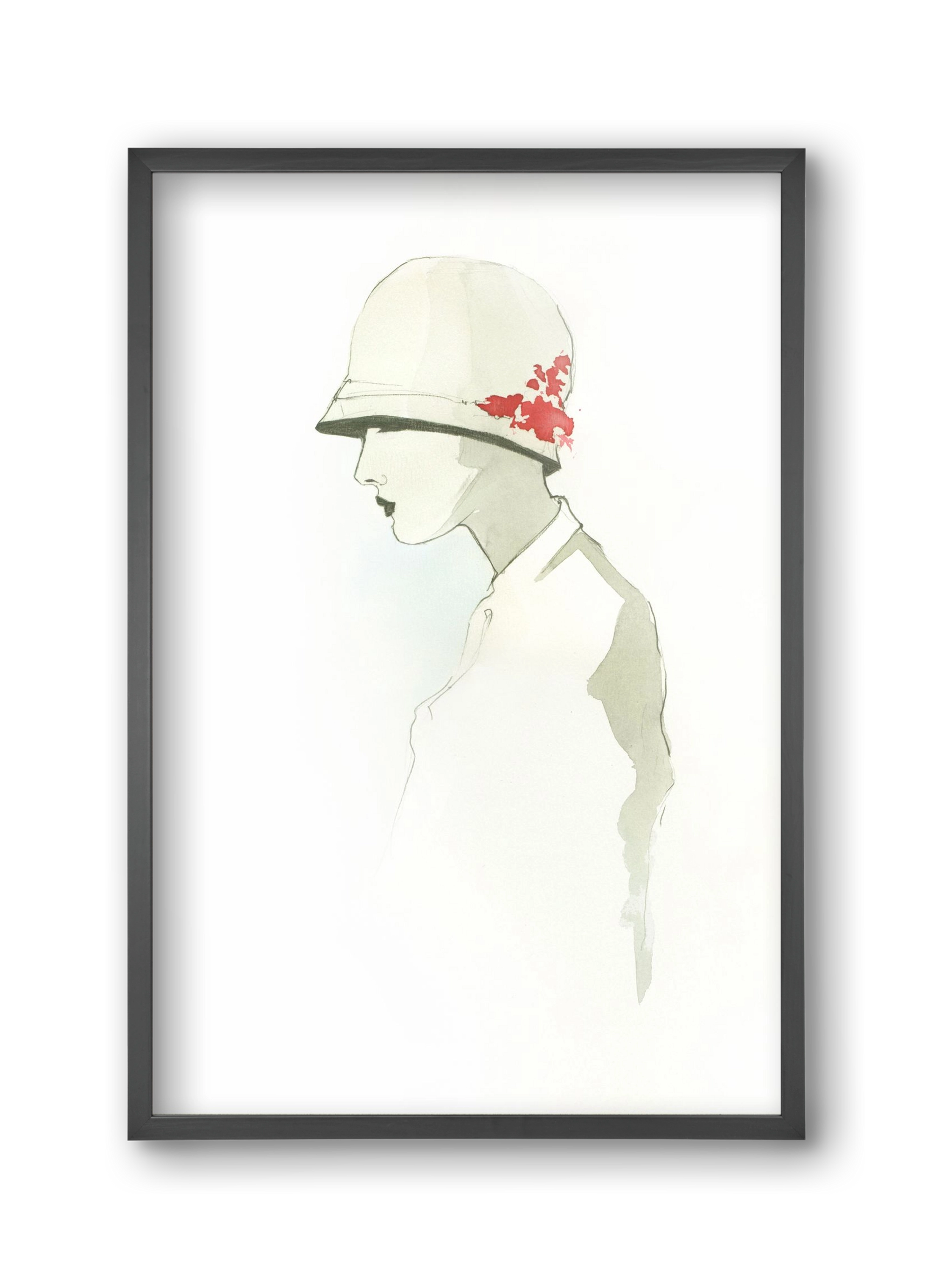 1920s, 30x45 cm (30x45 cm), Fekete keret