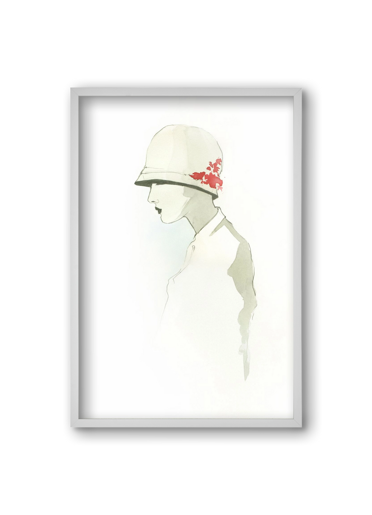 1920s, 20x30 cm (20x30 cm), Fehér keret