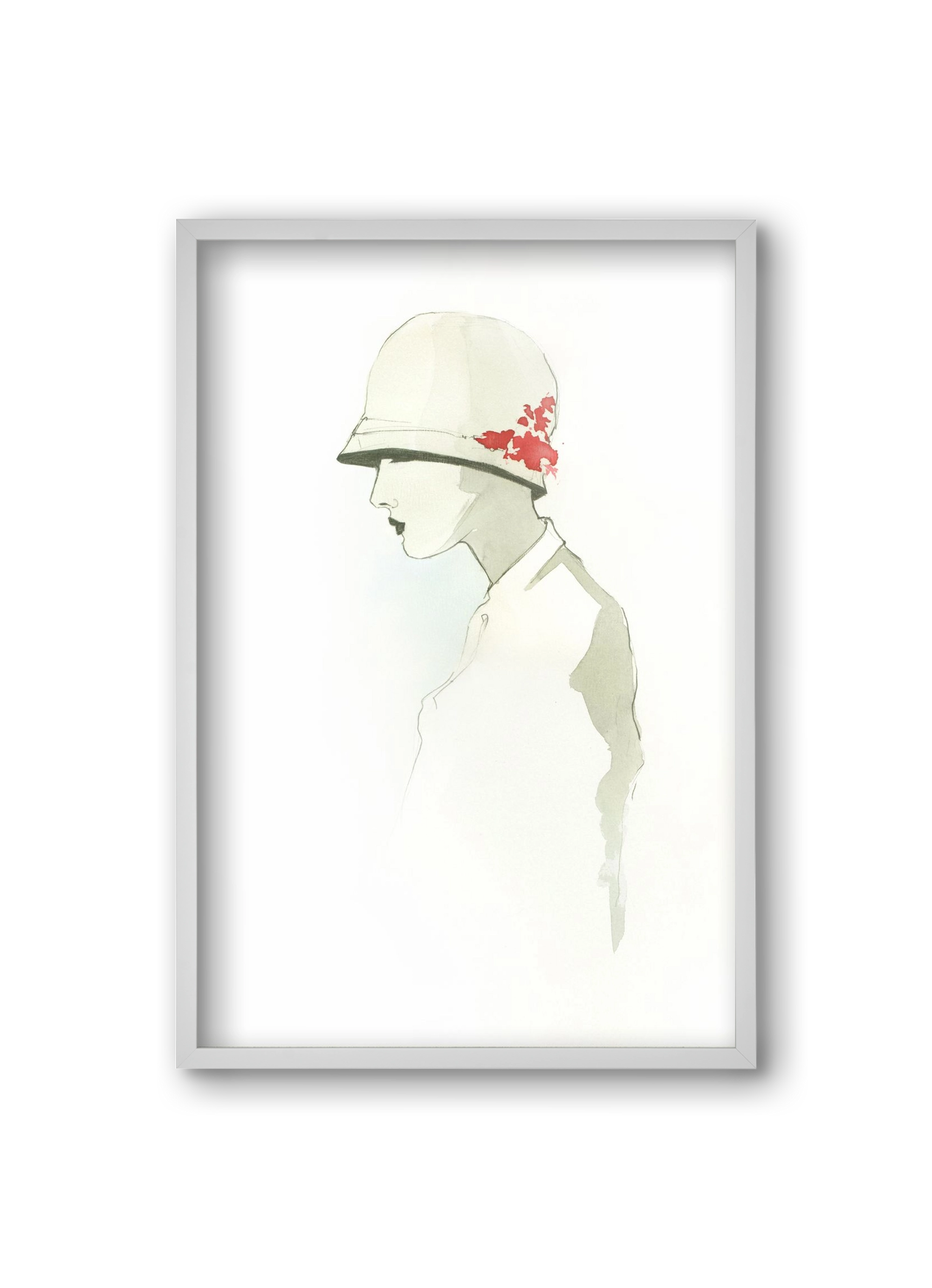 1920s, 20x30 cm (20x30 cm), Fehér keret