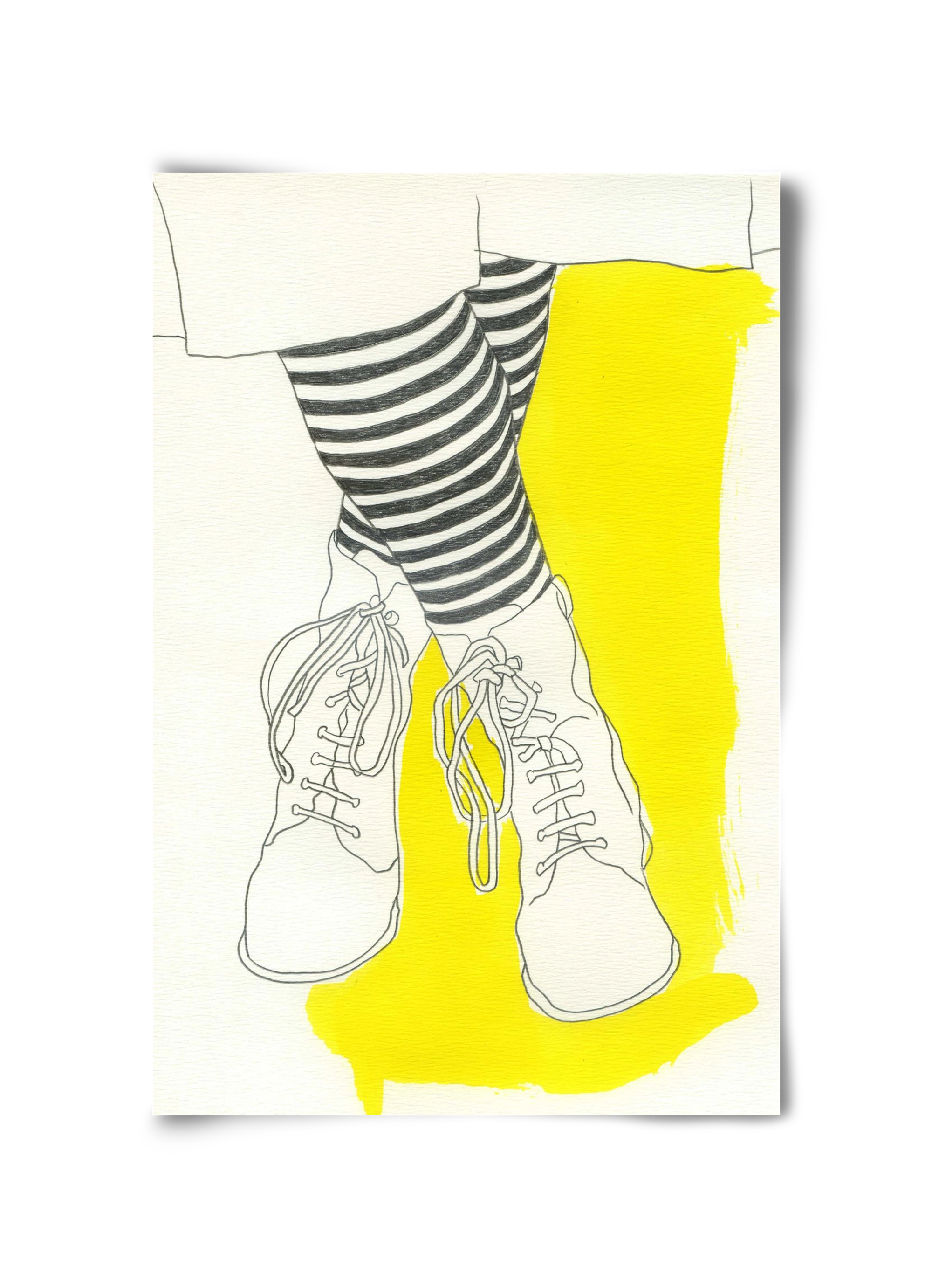 Stripes, 30x45 cm, Keret nélkül