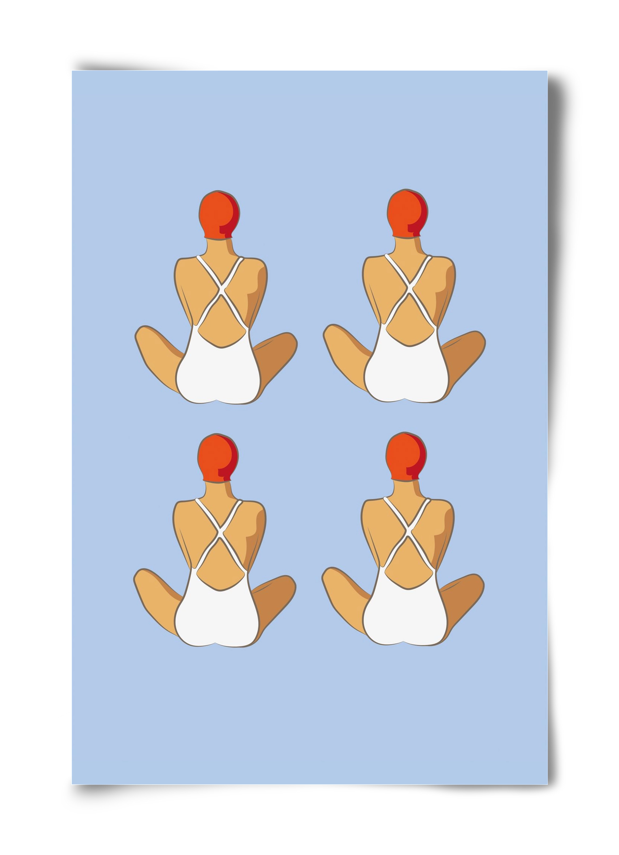 Beach 1, 40x60 cm, Keret nélkül