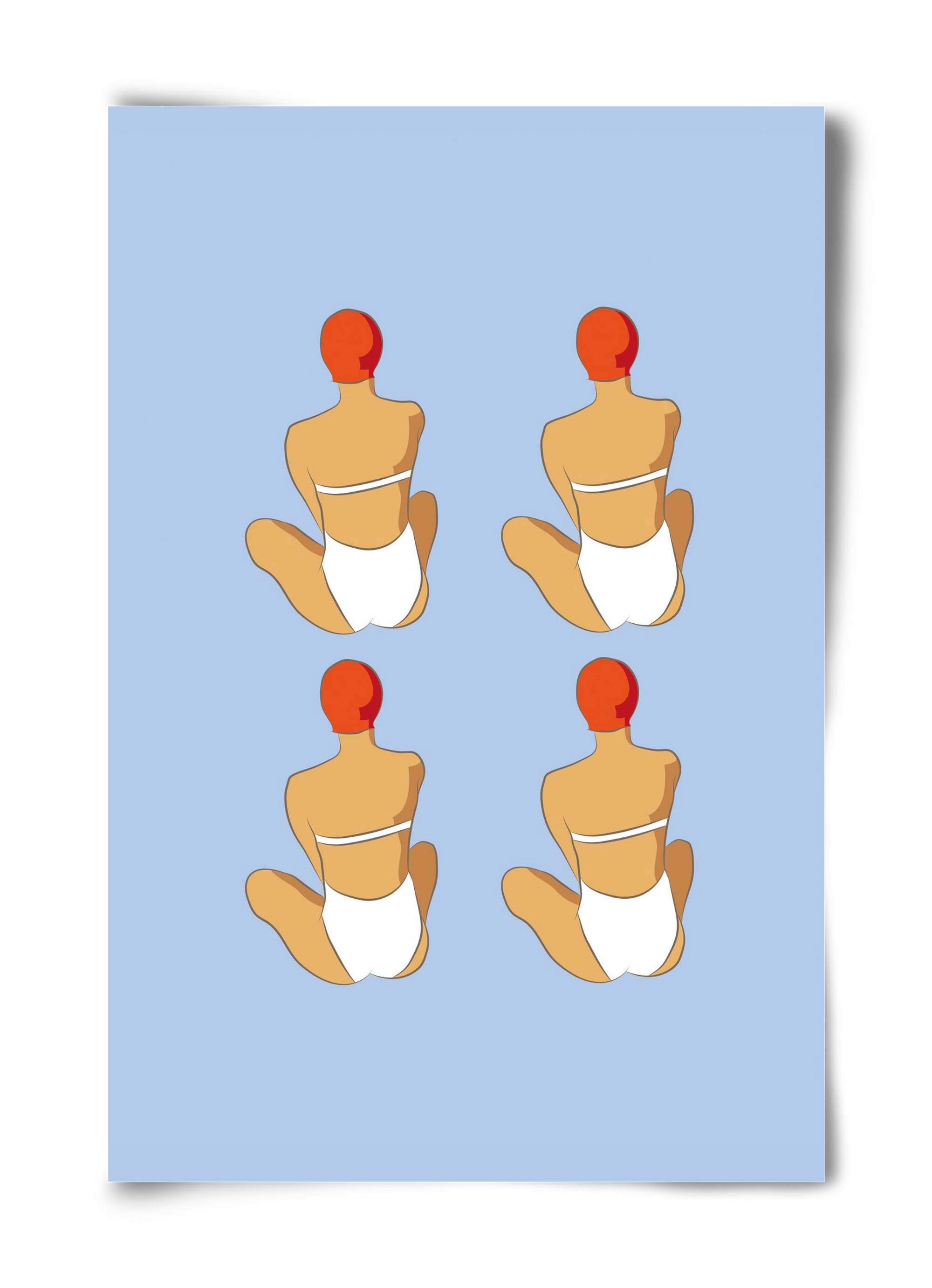 Beach 2, 40x60 cm, Keret nélkül