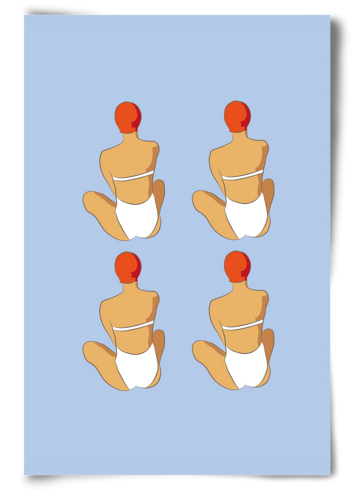 Beach 2, 60x90 cm, Keret nélkül