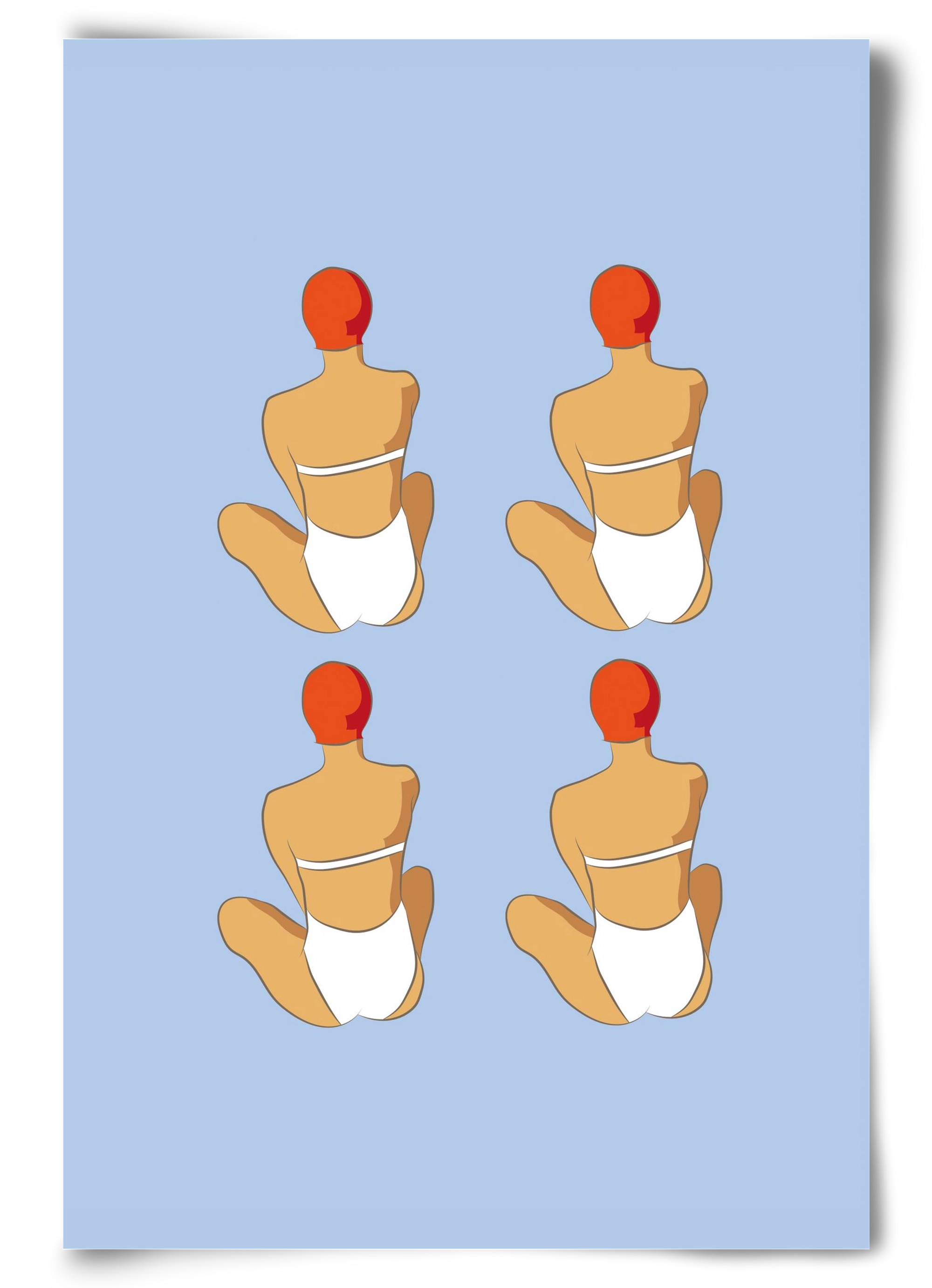 Beach 2, 60x90 cm, Keret nélkül