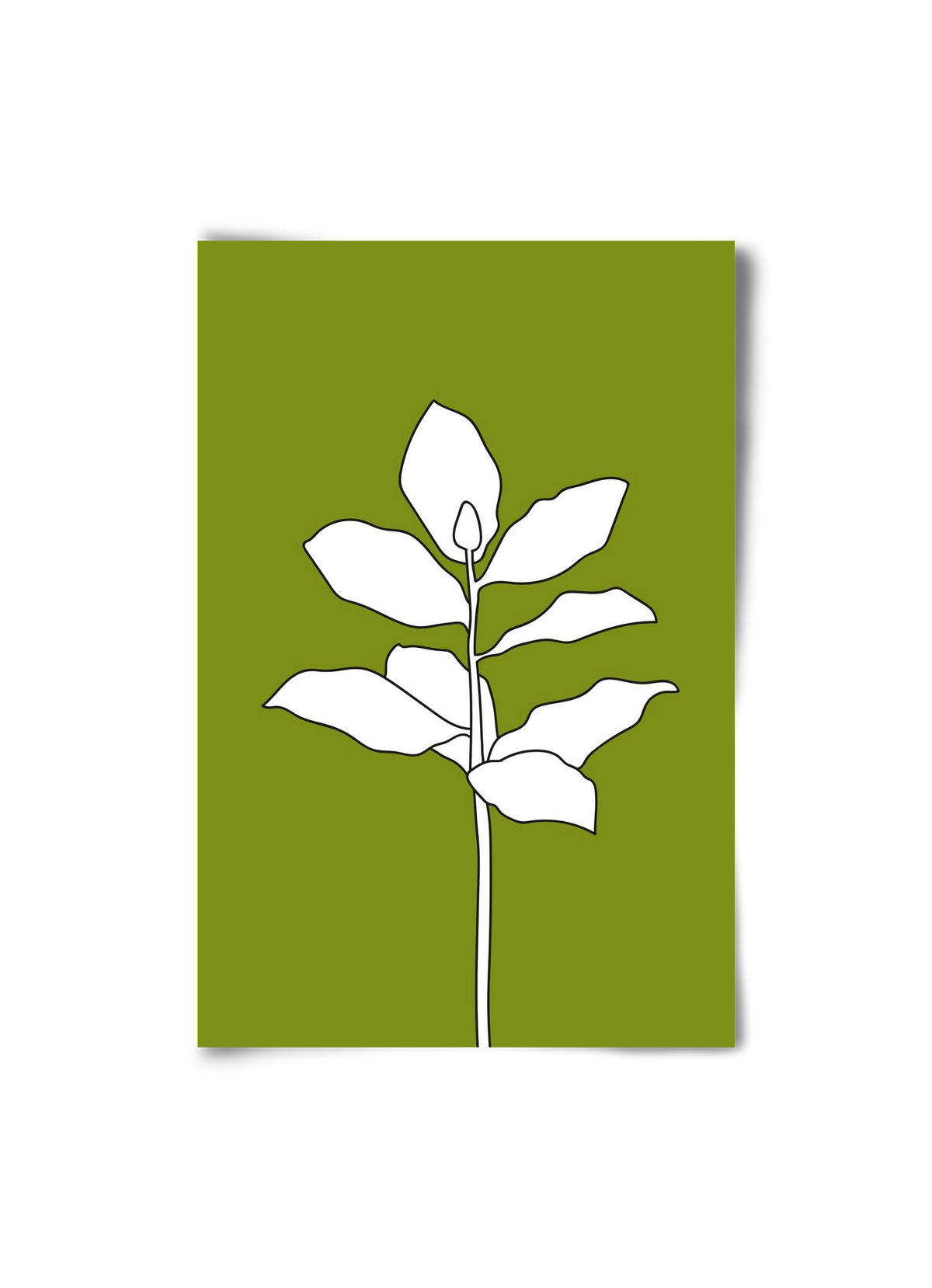 Magnolia 1, 20x30 cm, Keret nélkül