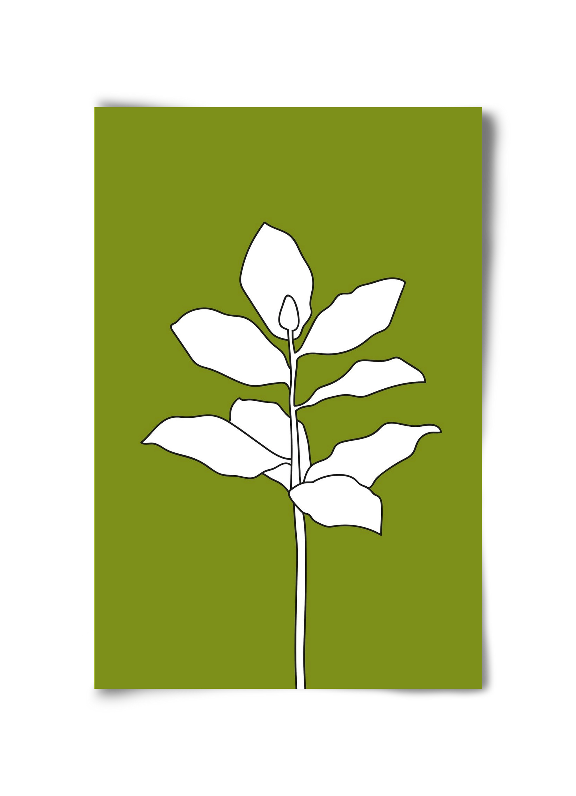 Magnolia 1, 30x45 cm, Keret nélkül