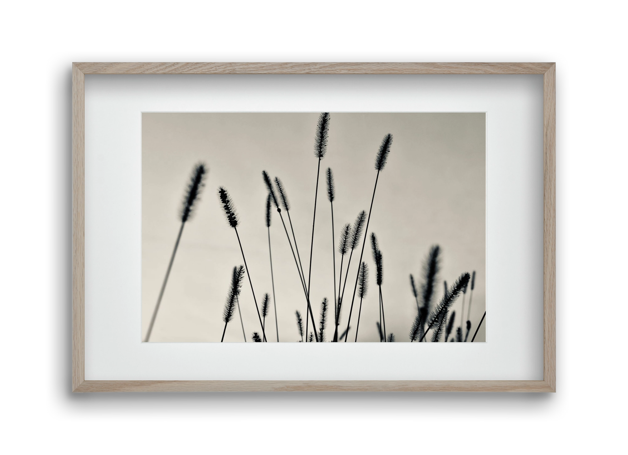 Cloud light, 45x30 cm (30x20 cm), Tölgy keret, paszpartuval