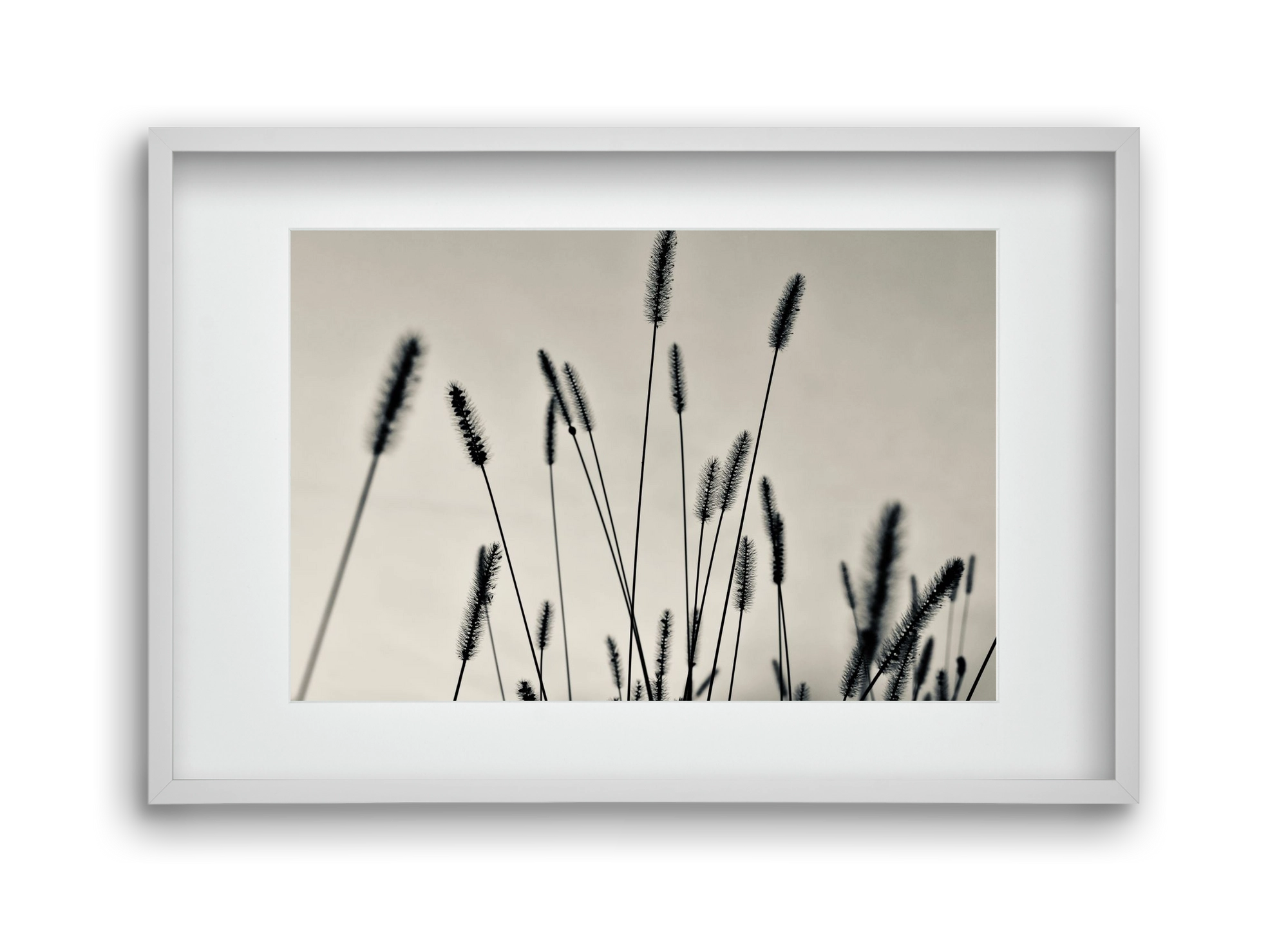 Cloud light, 45x30 cm (30x20 cm), Fehér keret, paszpartuval