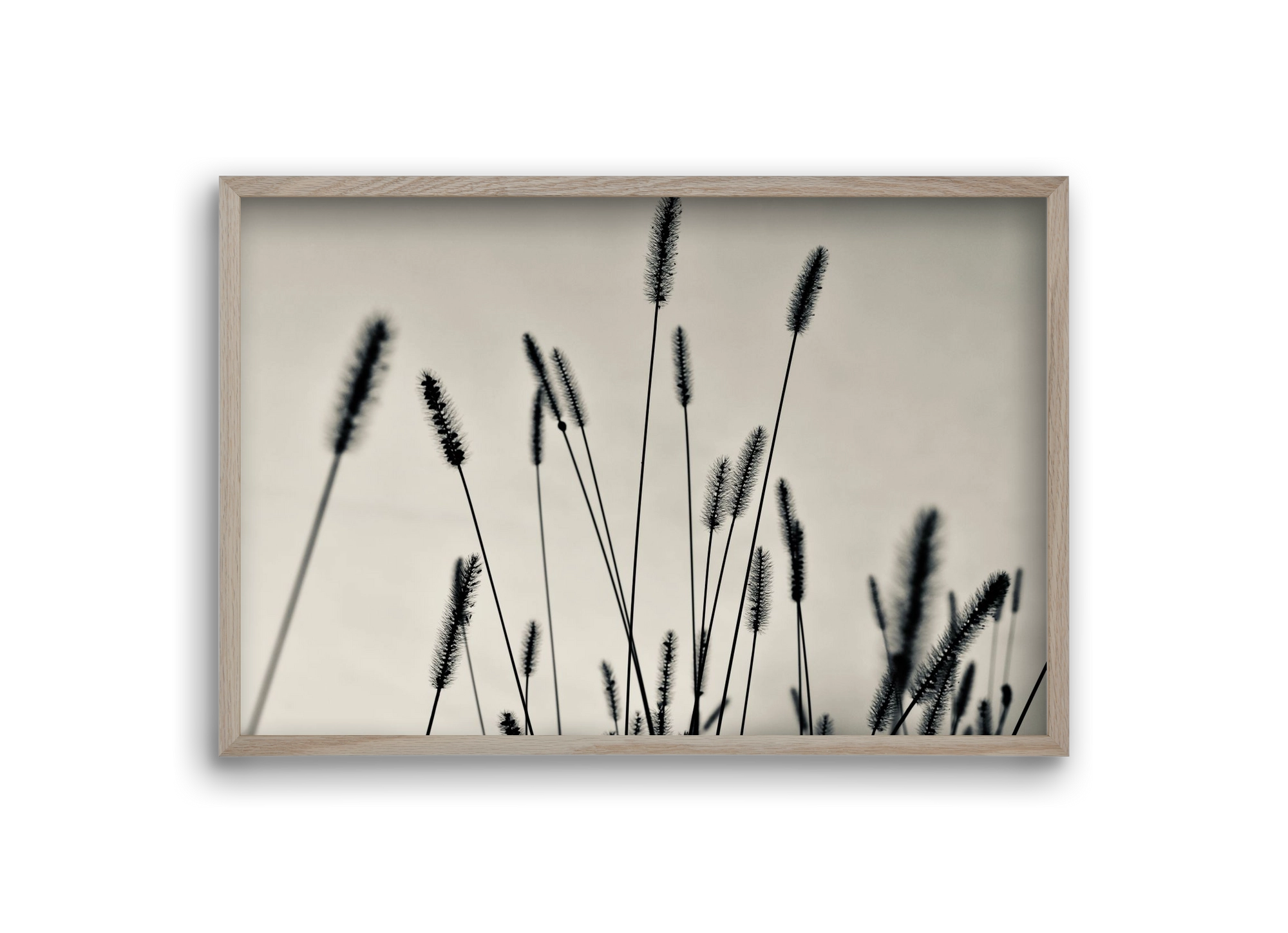 Cloud light, 30x20 cm (30x20 cm), Tölgy keret