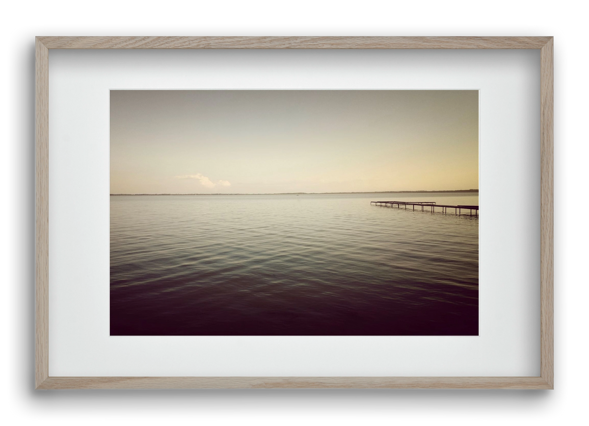 away from, 60x40 cm (45x30 cm), Tölgy keret, paszpartuval