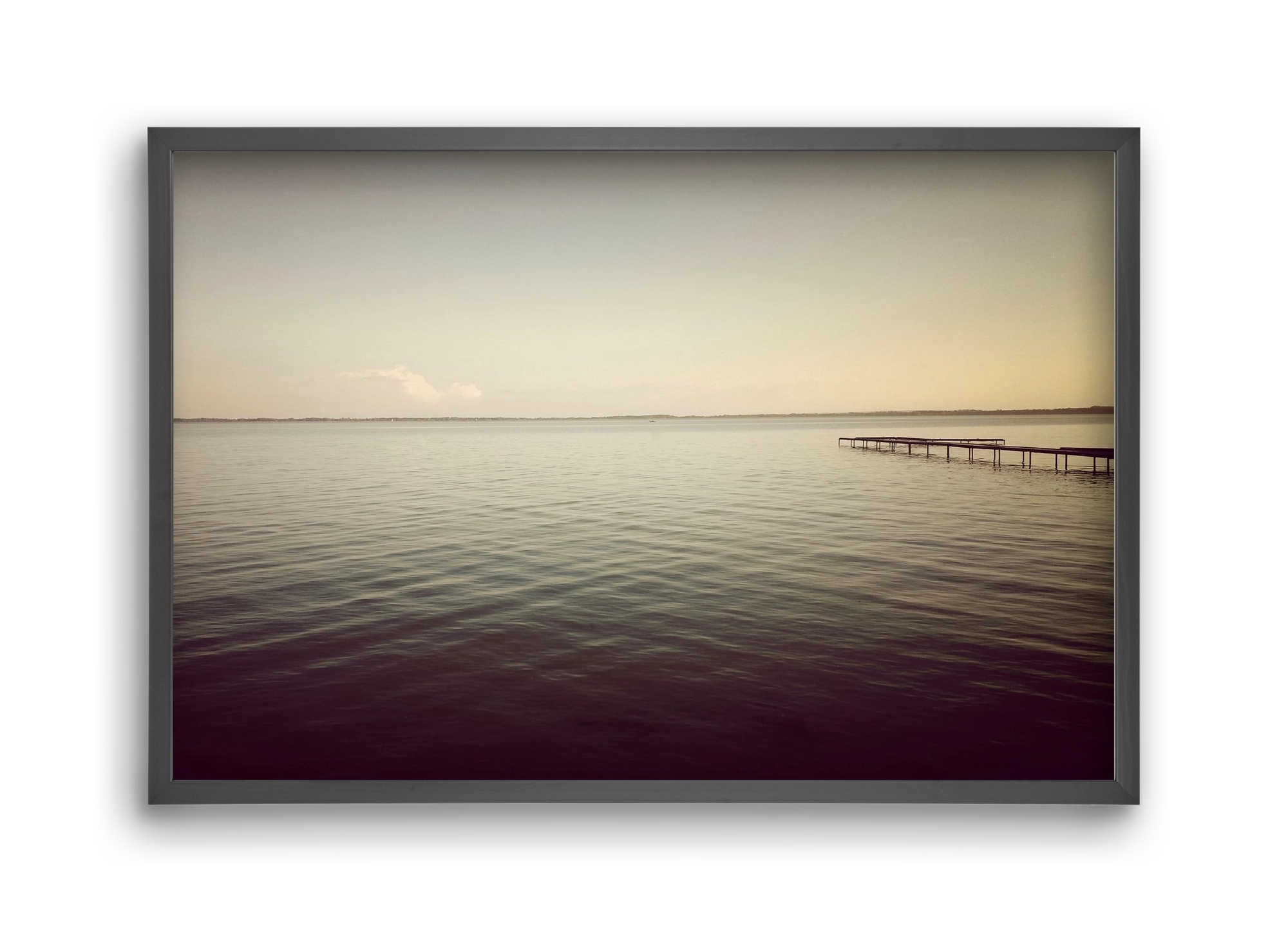 away from, 45x30 cm (45x30 cm), Fekete keret