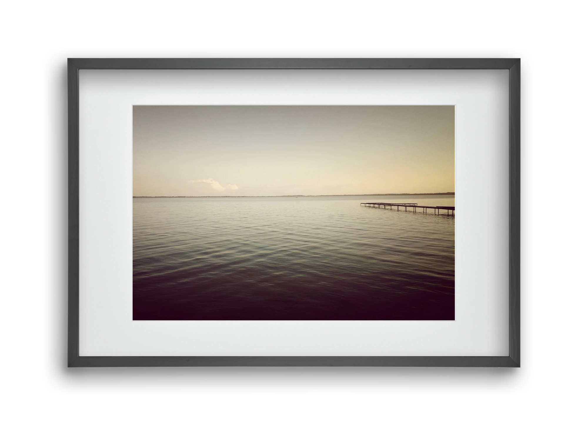 away from, 45x30 cm (30x20 cm), Fekete keret, paszpartuval