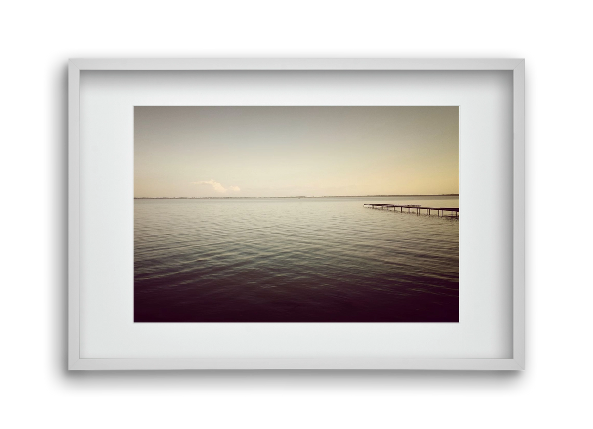 away from, 45x30 cm (30x20 cm), Fehér keret, paszpartuval