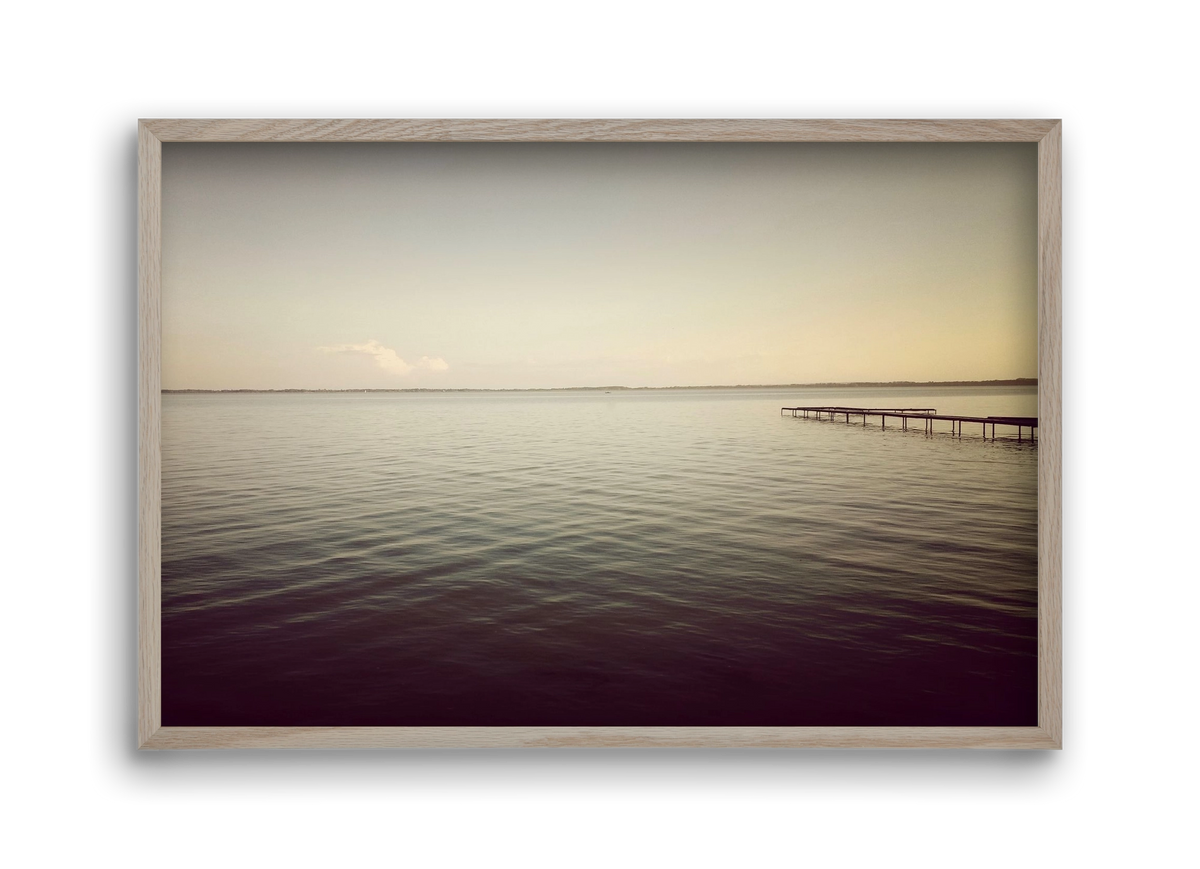 away from, 45x30 cm (45x30 cm), Tölgy keret
