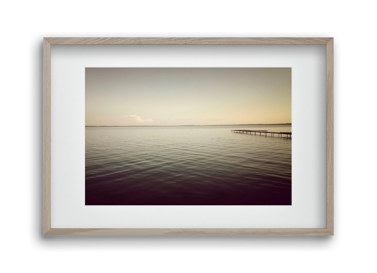 away from, 45x30 cm (30x20 cm), Tölgy keret, paszpartuval