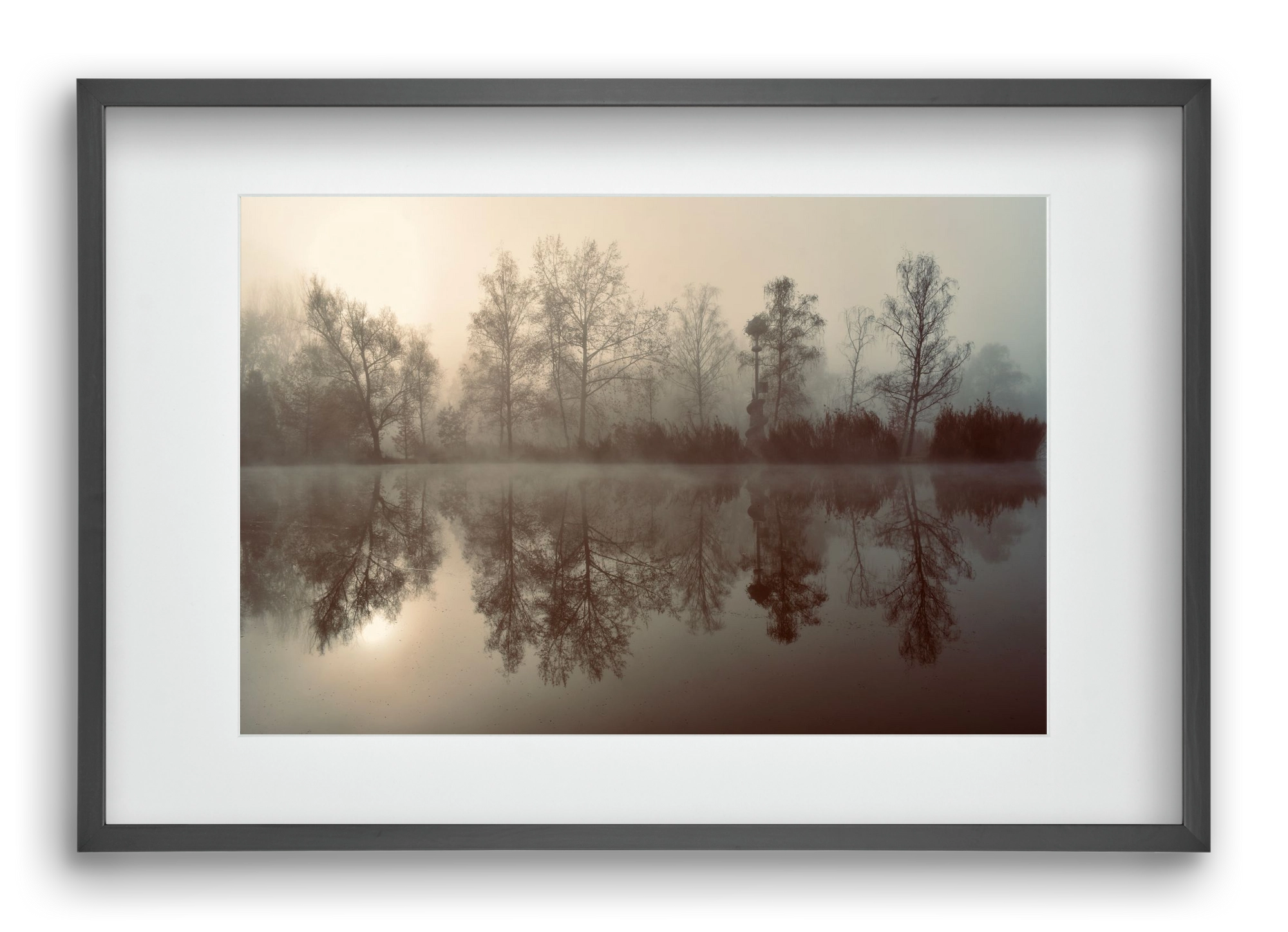 Dreamer, 60x40 cm (45x30 cm), Fekete keret, paszpartuval