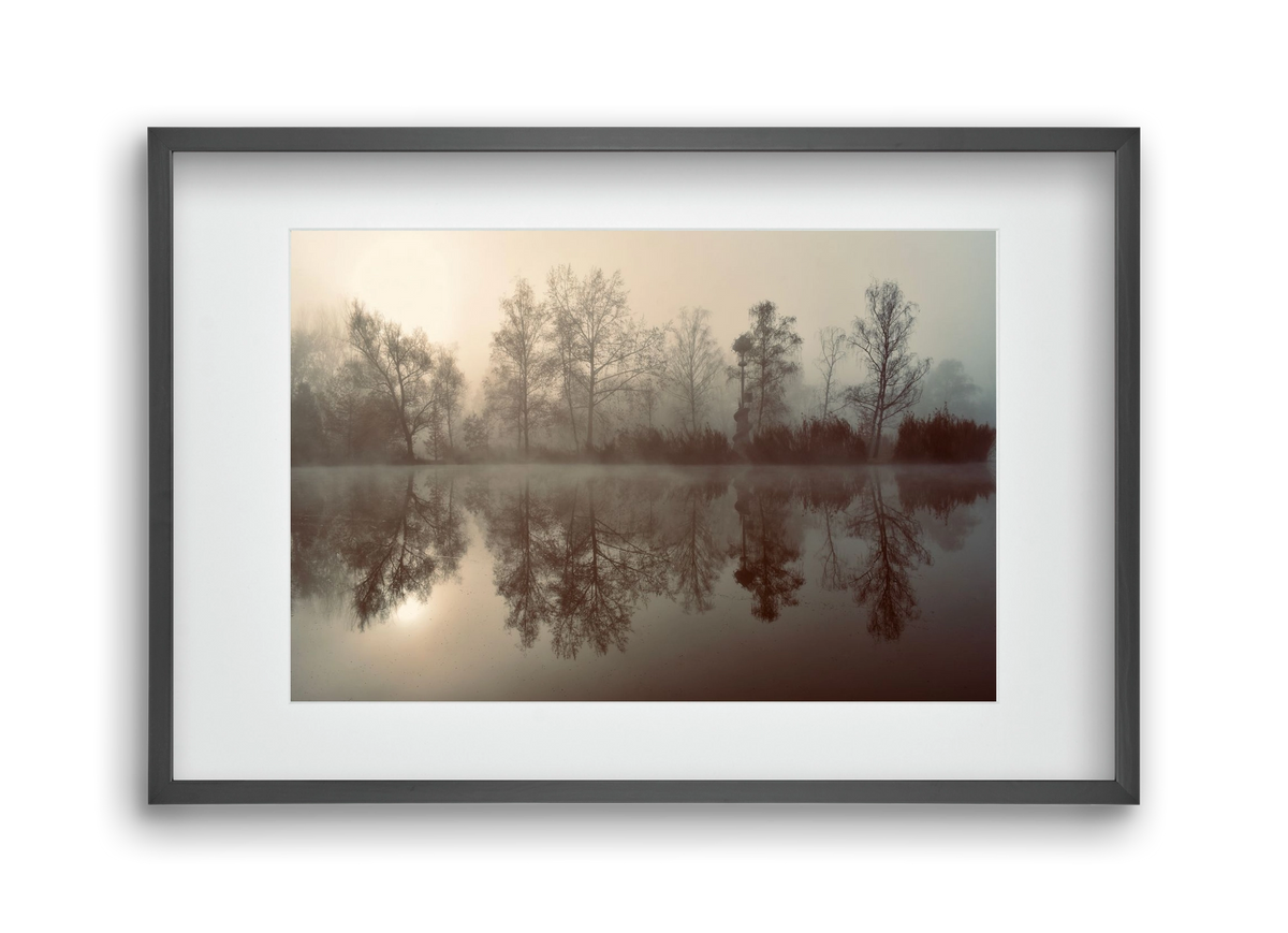 Dreamer, 45x30 cm (30x20 cm), Fekete keret, paszpartuval