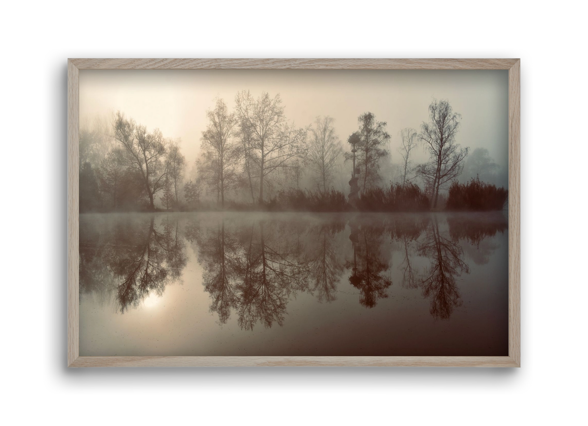 Dreamer, 45x30 cm (45x30 cm), Tölgy keret