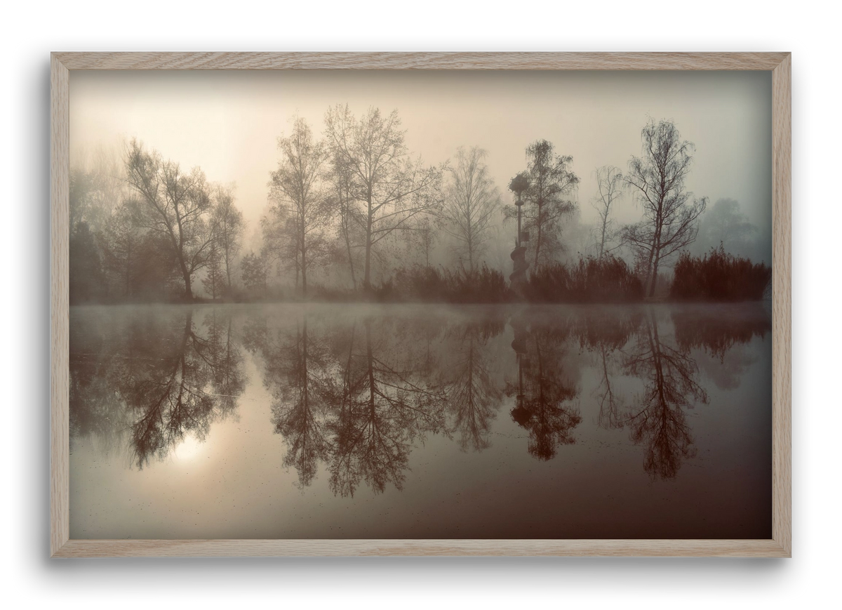 Dreamer, 60x40 cm (60x40 cm), Tölgy keret